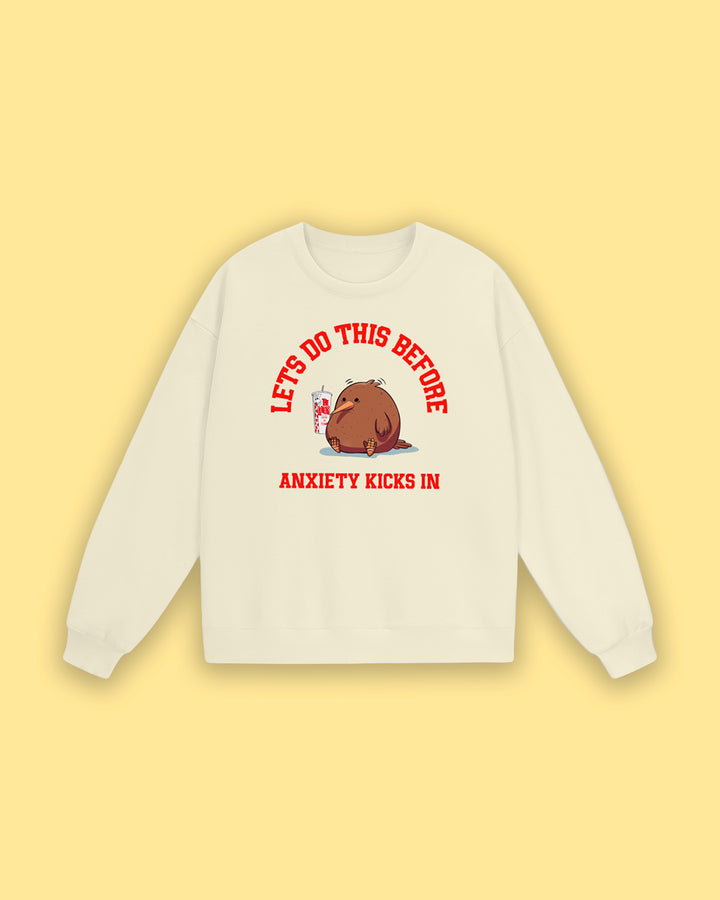 Anxiety Kiwi Heavyweight Drop Shoulder Sweatshirt