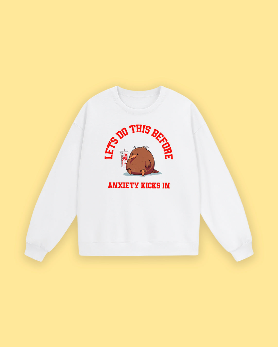 Anxiety Kiwi Heavyweight Drop Shoulder Sweatshirt