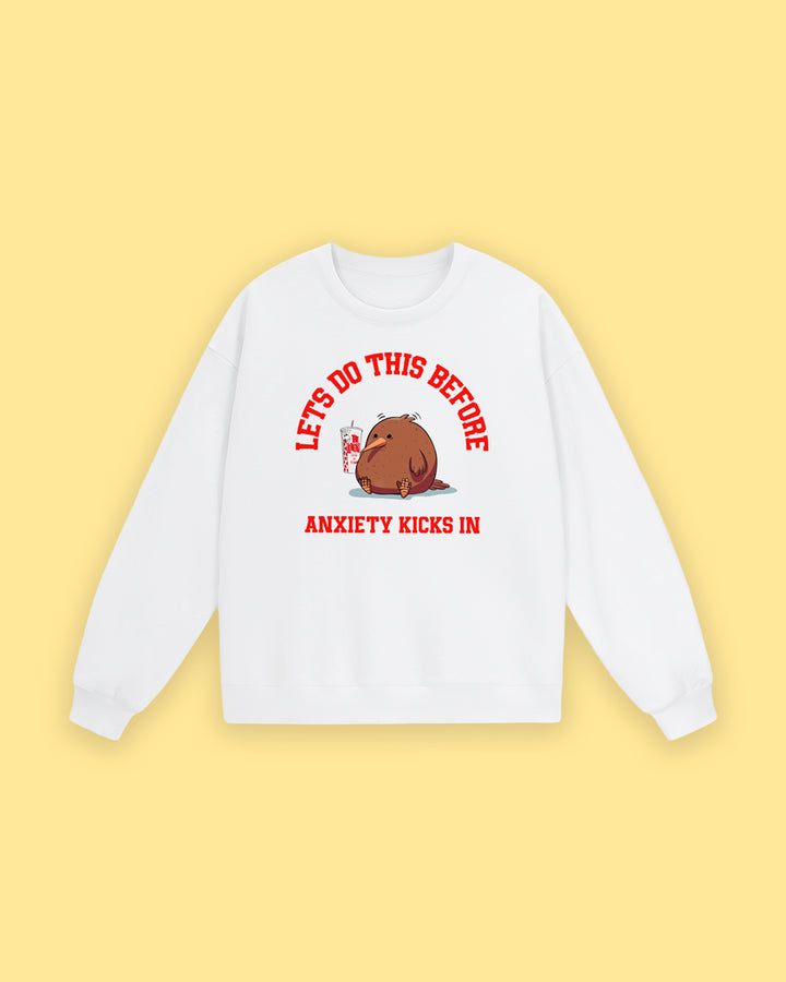 Anxiety Kiwi Heavyweight Drop Shoulder Sweatshirt