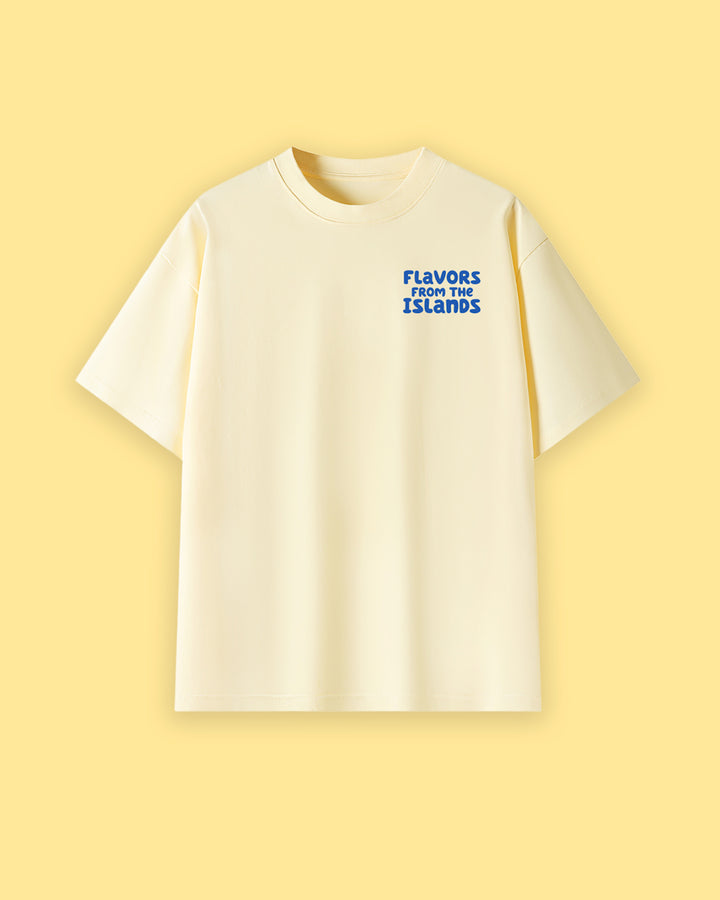 Flavors of the Islands Oversized Drop Shoulder Premium Tee