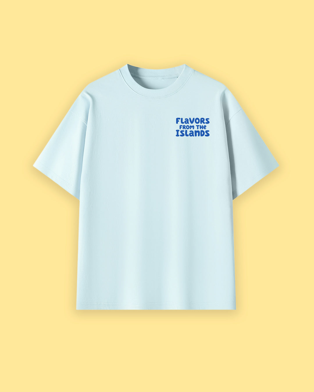 Flavors of the Islands Oversized Drop Shoulder Premium Tee