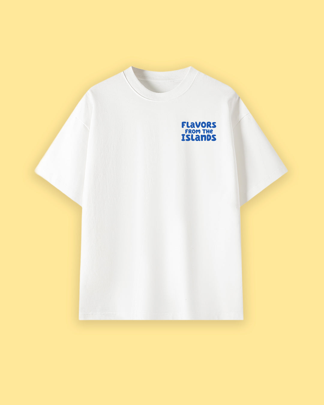 Flavors of the Islands Oversized Drop Shoulder Premium Tee