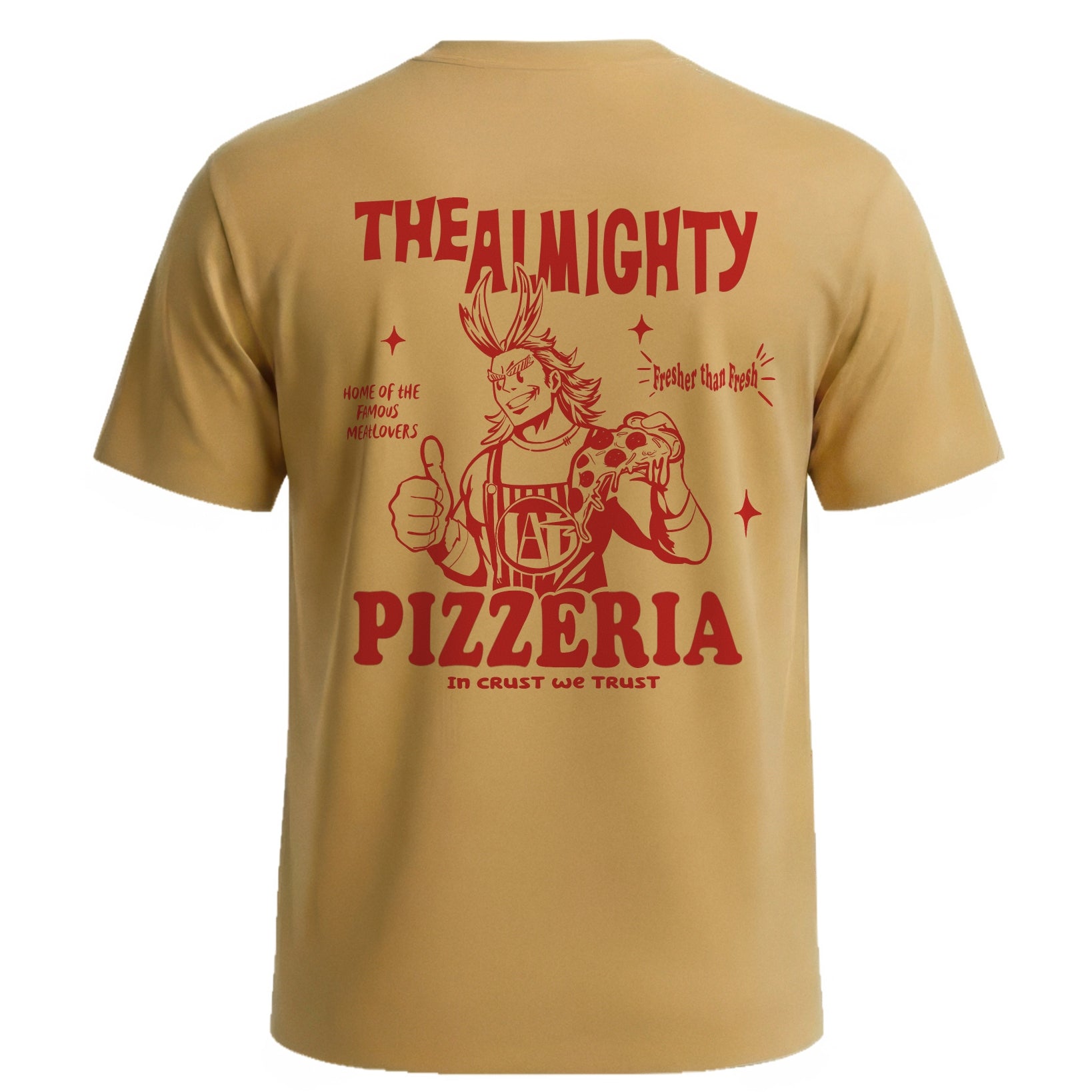 All Might Pizzeria Work Shirt