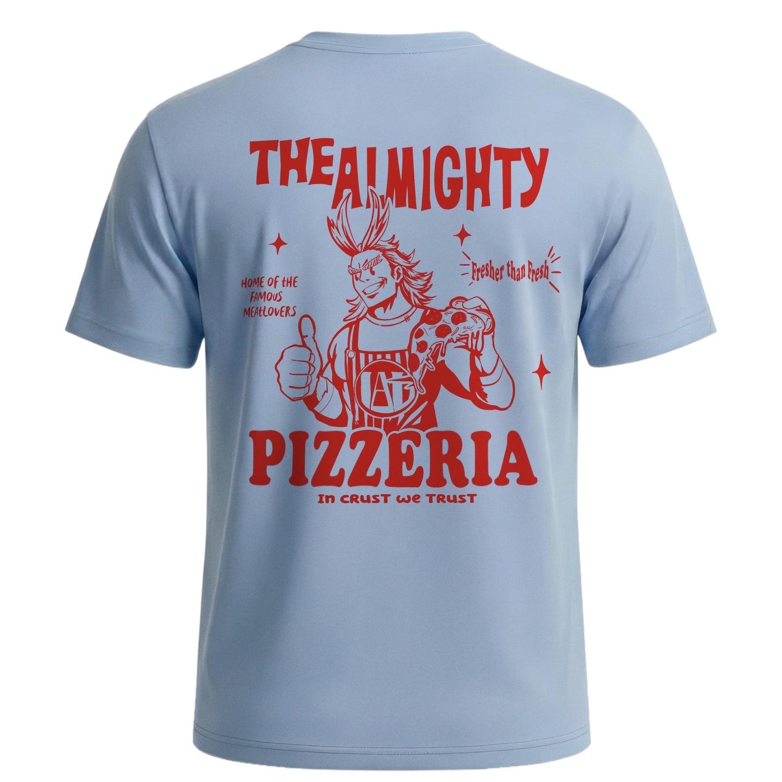 All Might Pizzeria Work Shirt