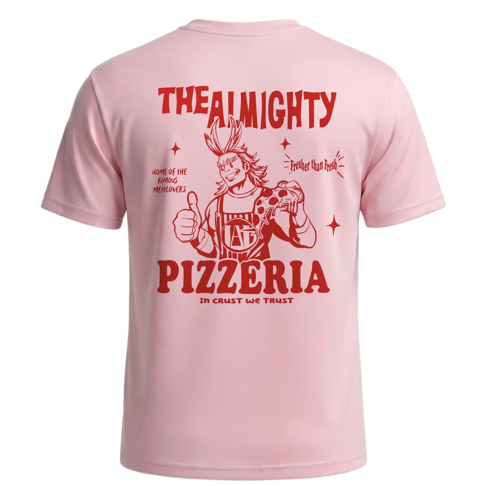 All Might Pizzeria Work Shirt