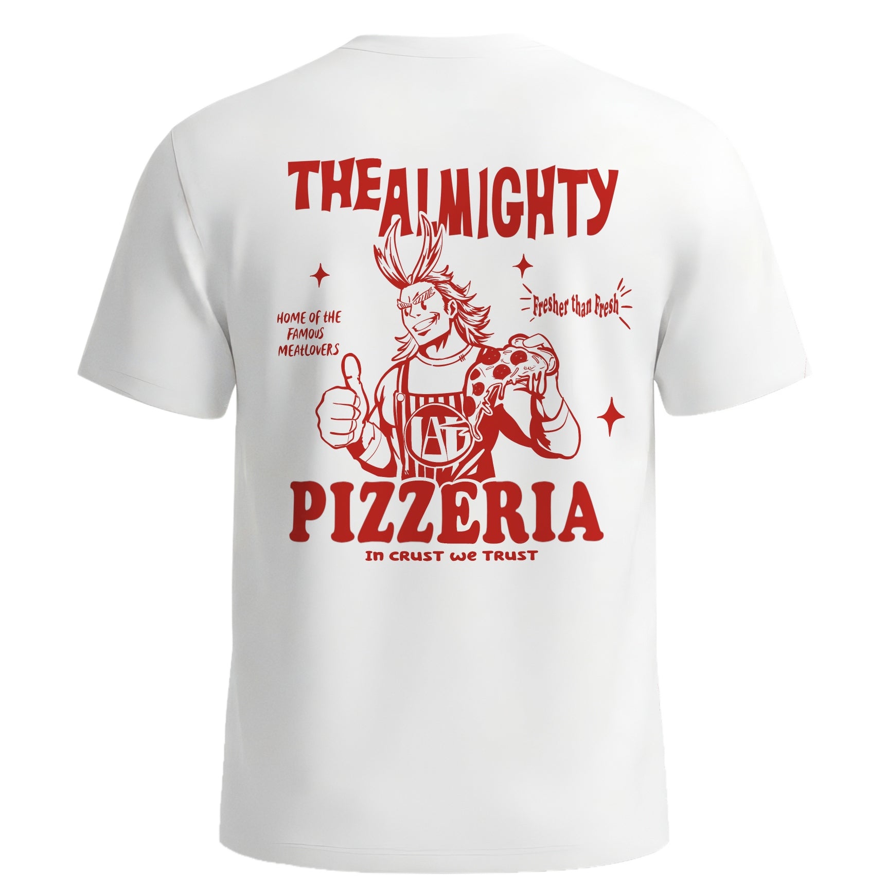 All Might Pizzeria Work Shirt