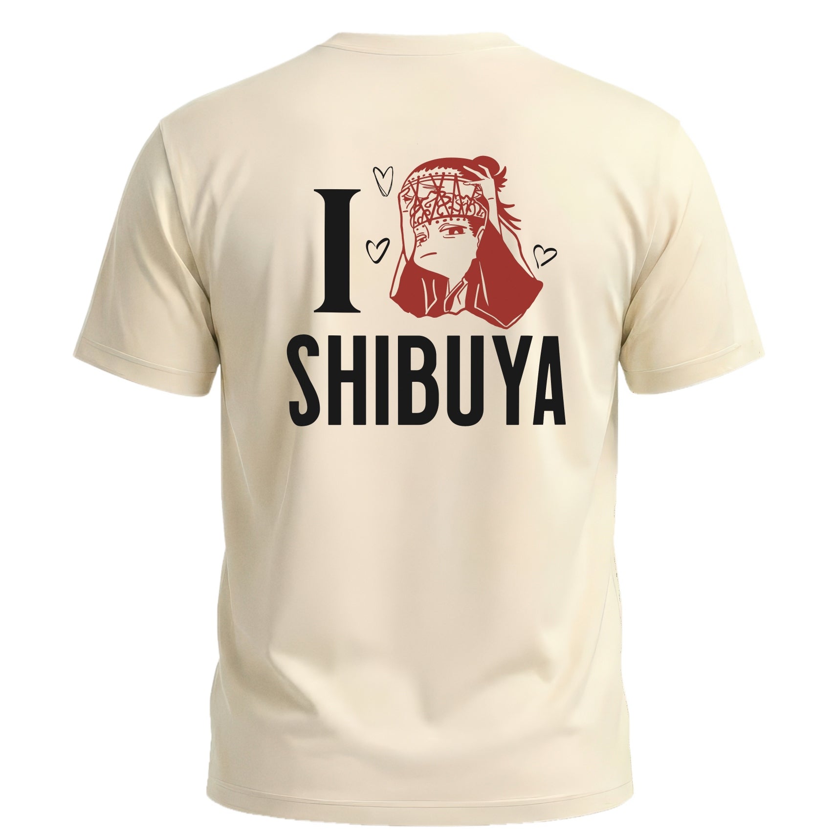 I Heart Shibuya Graphic Tee | GETO  Anime Streetwear