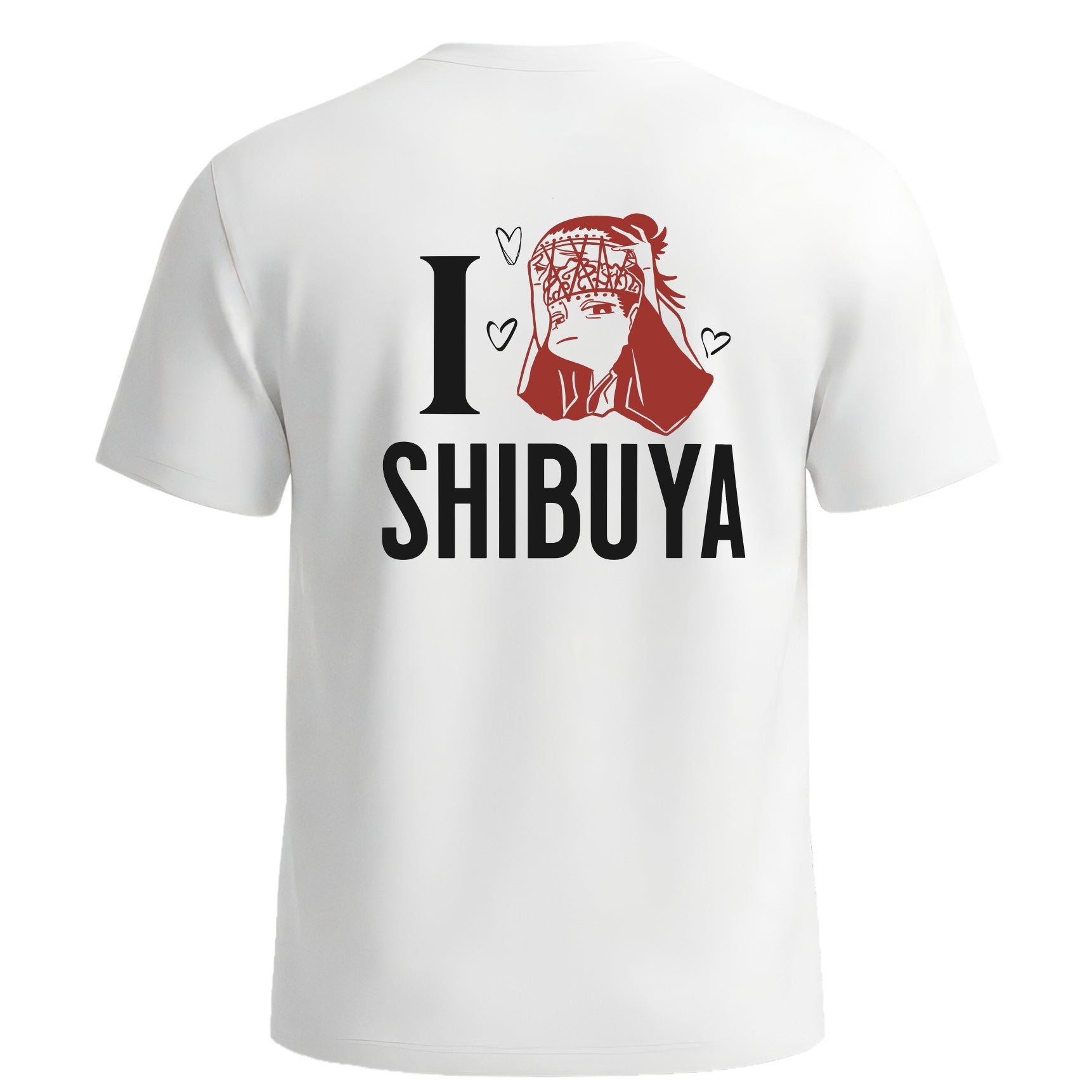 I Heart Shibuya Graphic Tee | GETO  Anime Streetwear