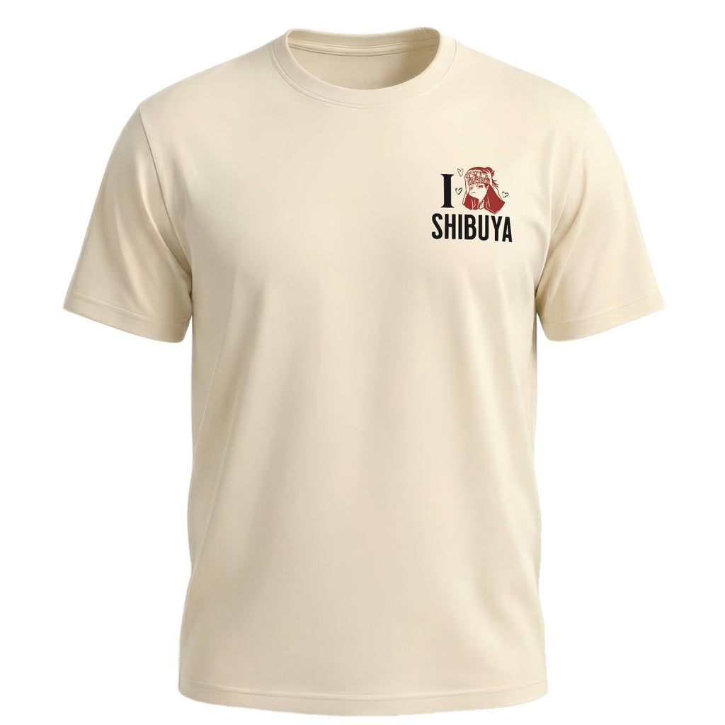 I Heart Shibuya Graphic Tee | GETO  Anime Streetwear