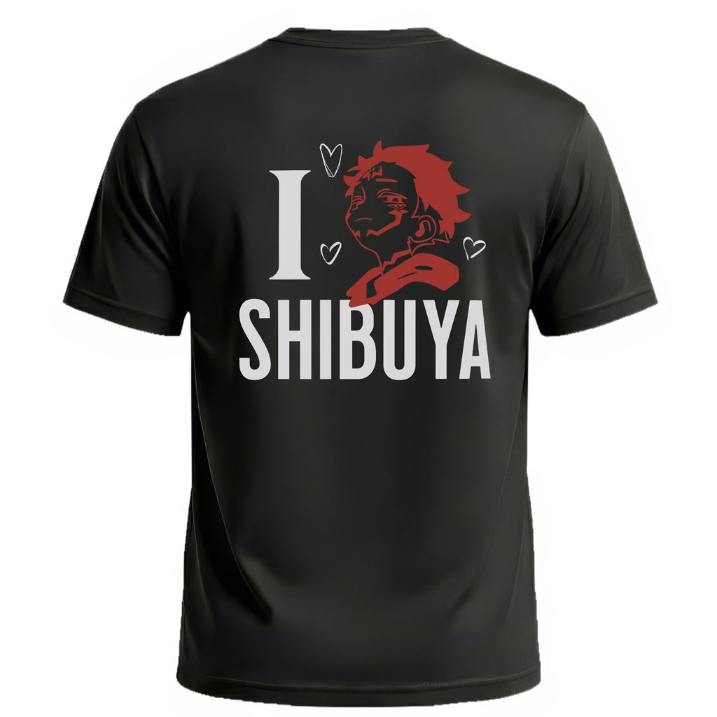 I Love Shibuya Graphic Tee | Cursed King Streetwear