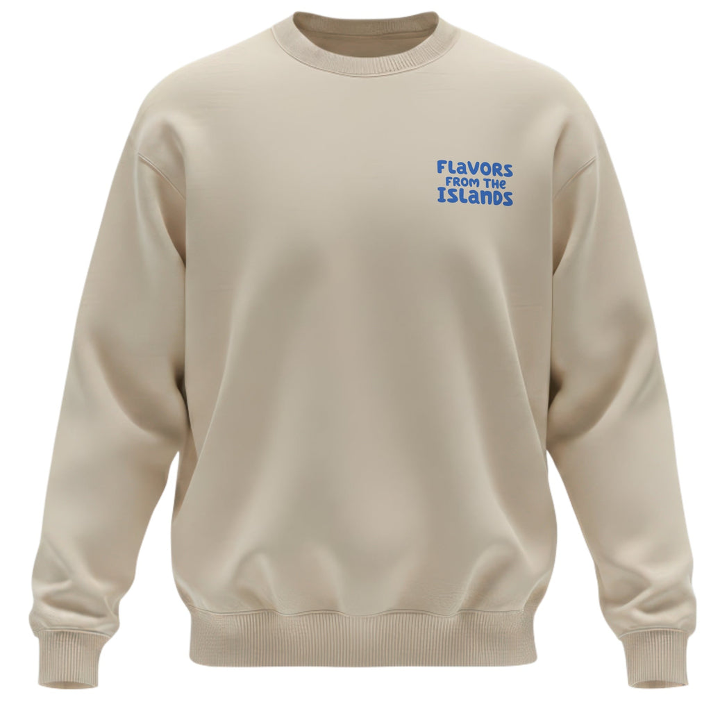 "Flavors from the Islands" Retro Raro Graphic Sweatshirt