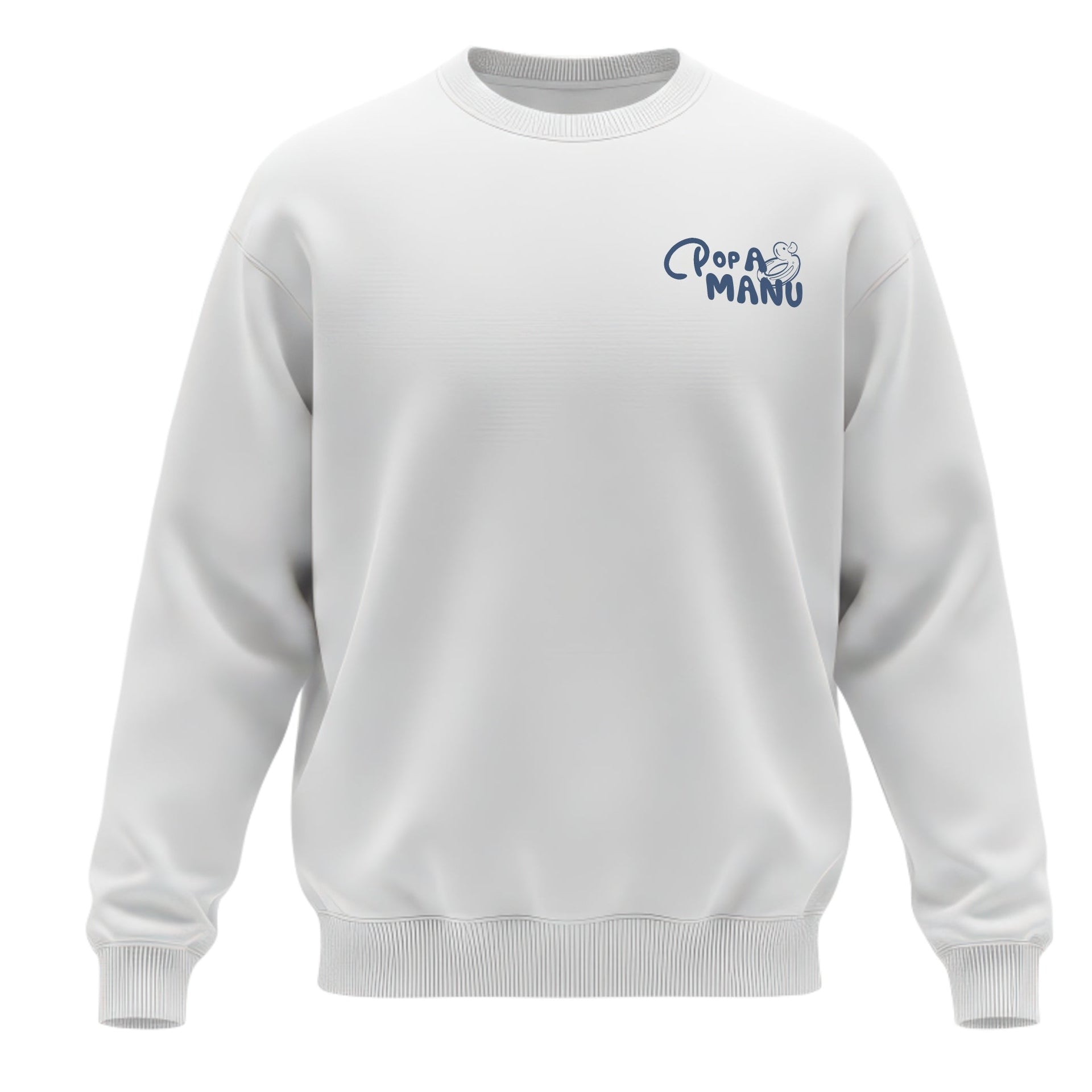 Pop A Manu This Summer Sweatshirt - Retro NZ Streetwear Graphic Crewneck