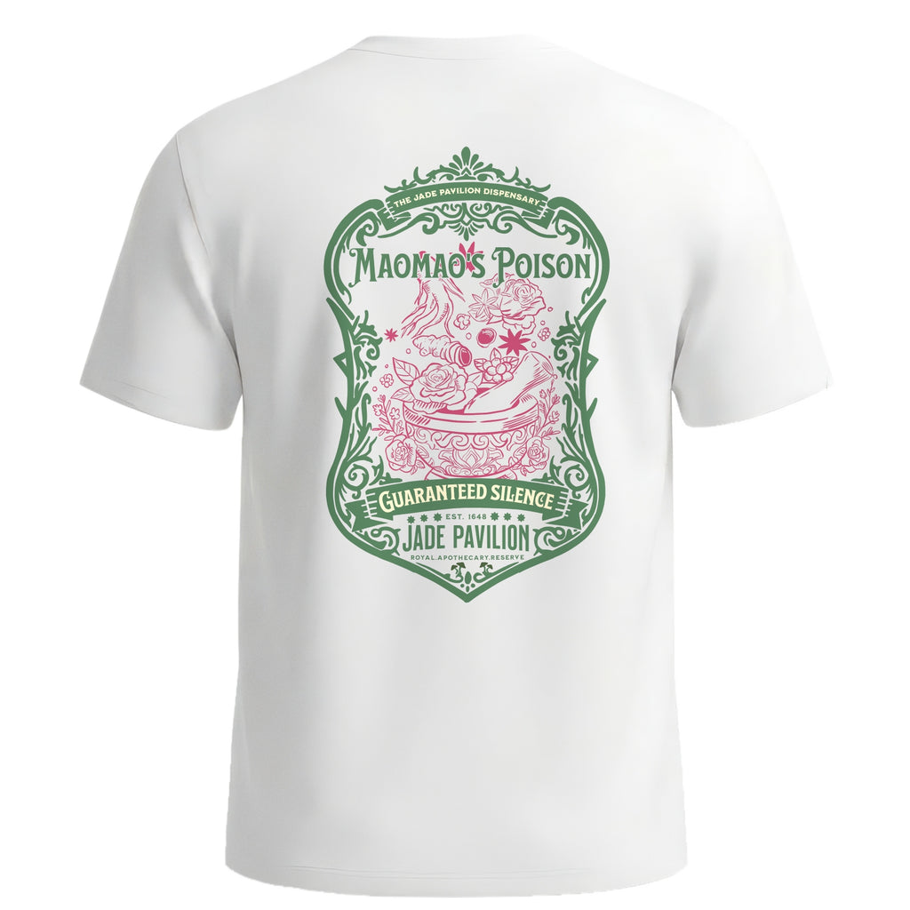 Maomao's Poison Botanical T-Shirt - Vintage Anime Herbology Tee