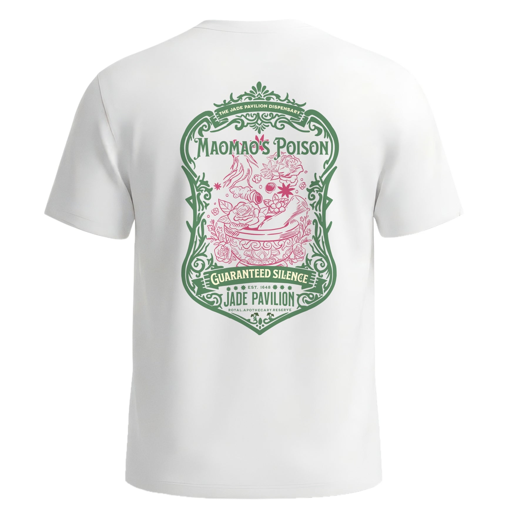Maomao's Poison Botanical T-Shirt - Vintage Anime Herbology Tee