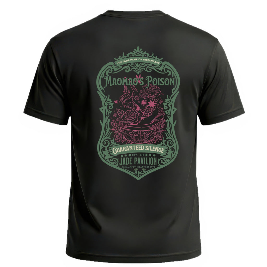 Maomao's Poison Botanical T-Shirt - Vintage Anime Herbology Tee