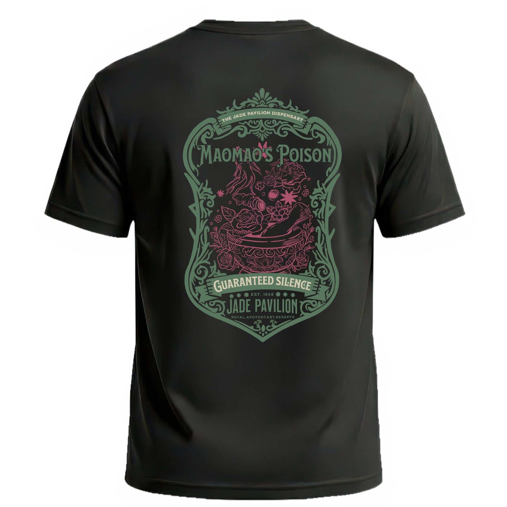 Maomao's Poison Botanical T-Shirt - Vintage Anime Herbology Tee