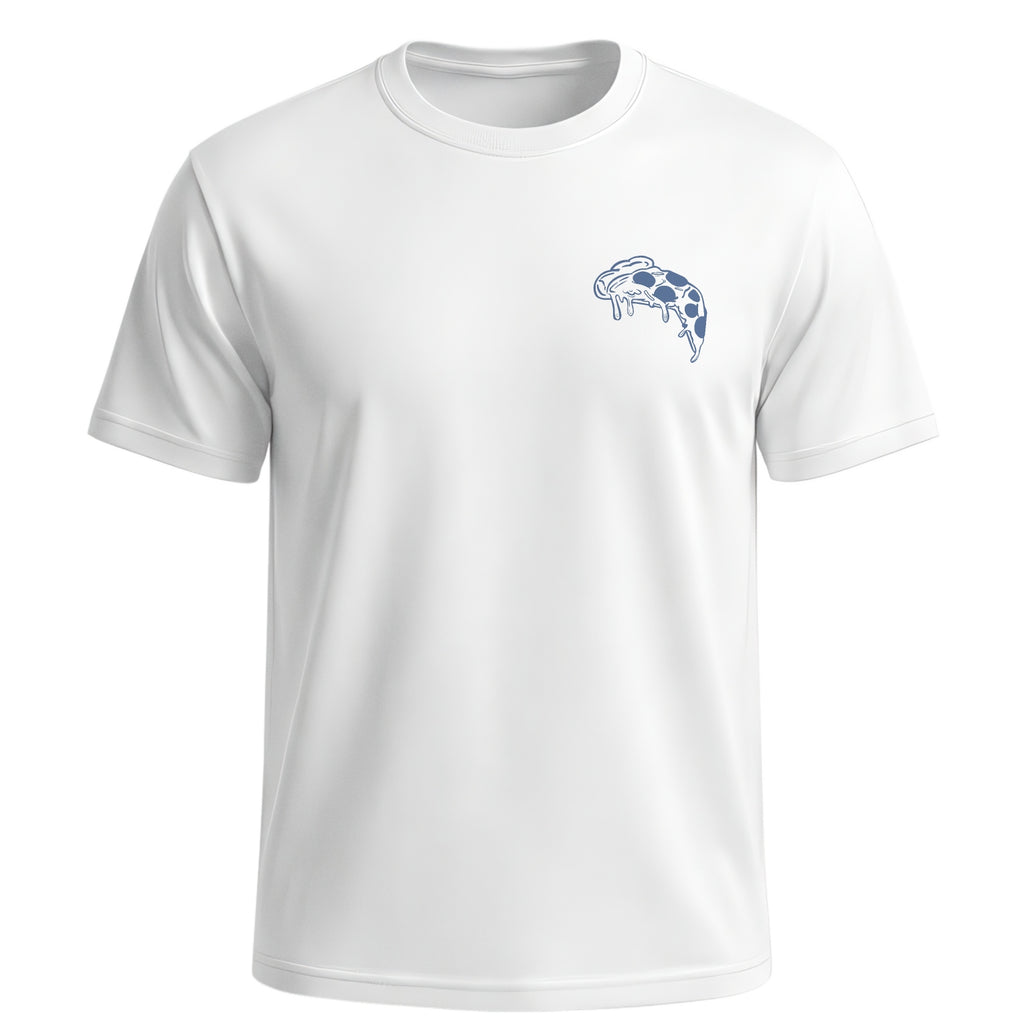 All Might Pizzeria Work Shirt - Blue Edition