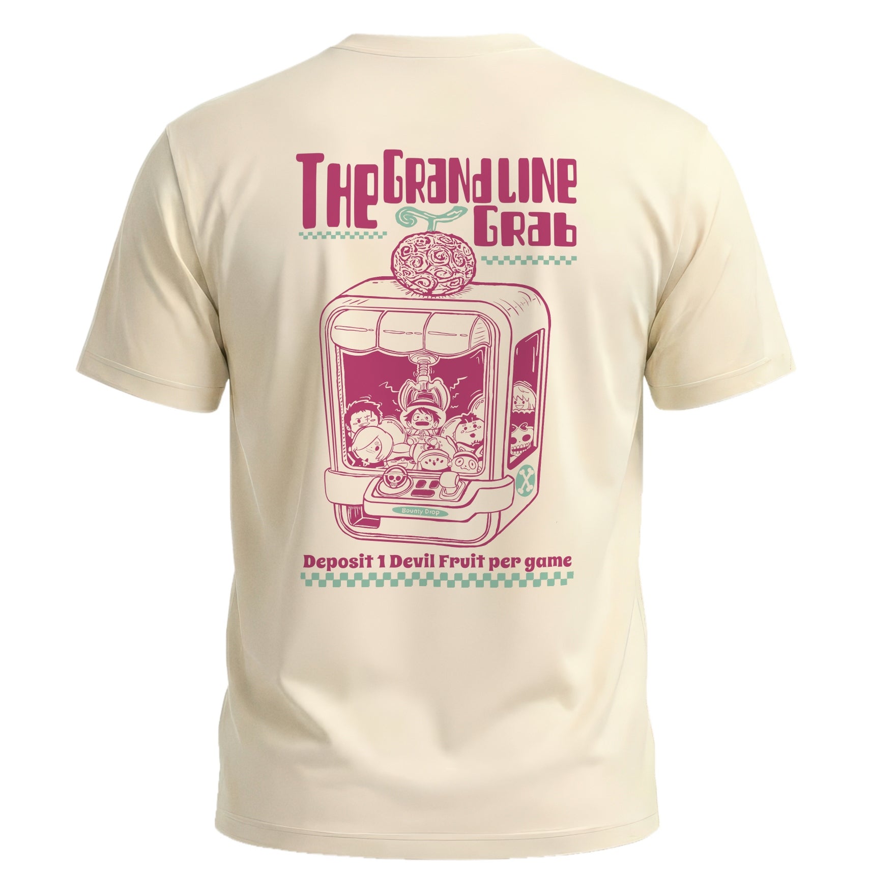 Grand Line Straw Hat Claw Machine Tee