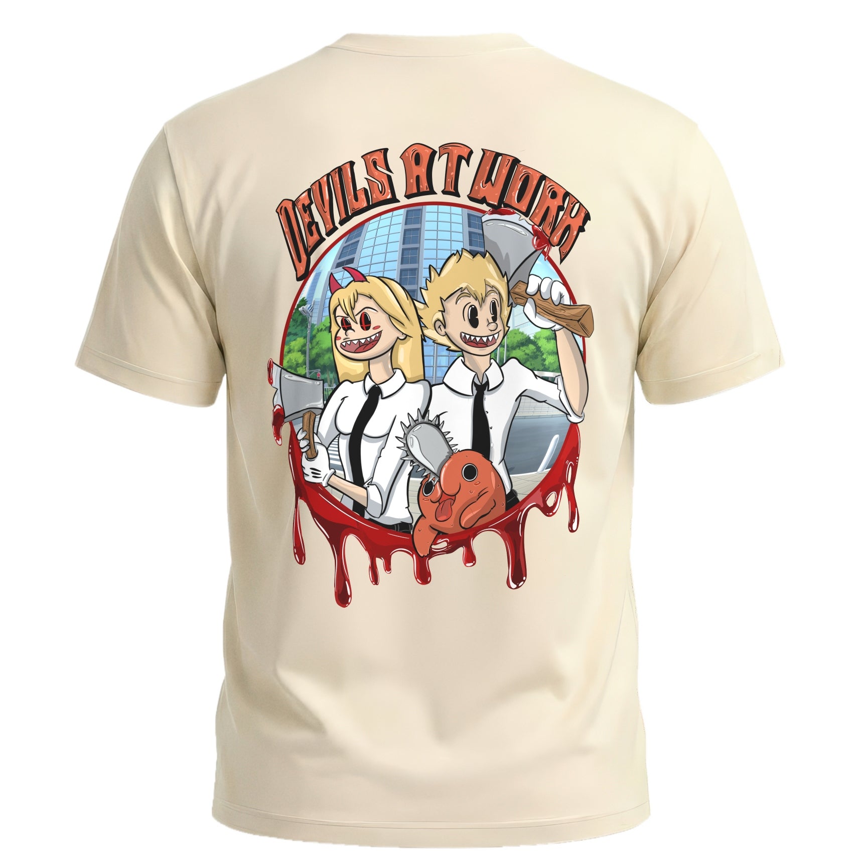 Devil's At Work Retro Shirt