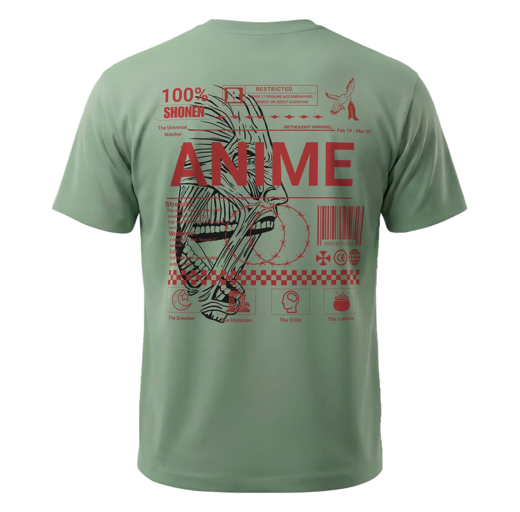 The Colossal: 100% Shonen Graphic Tee