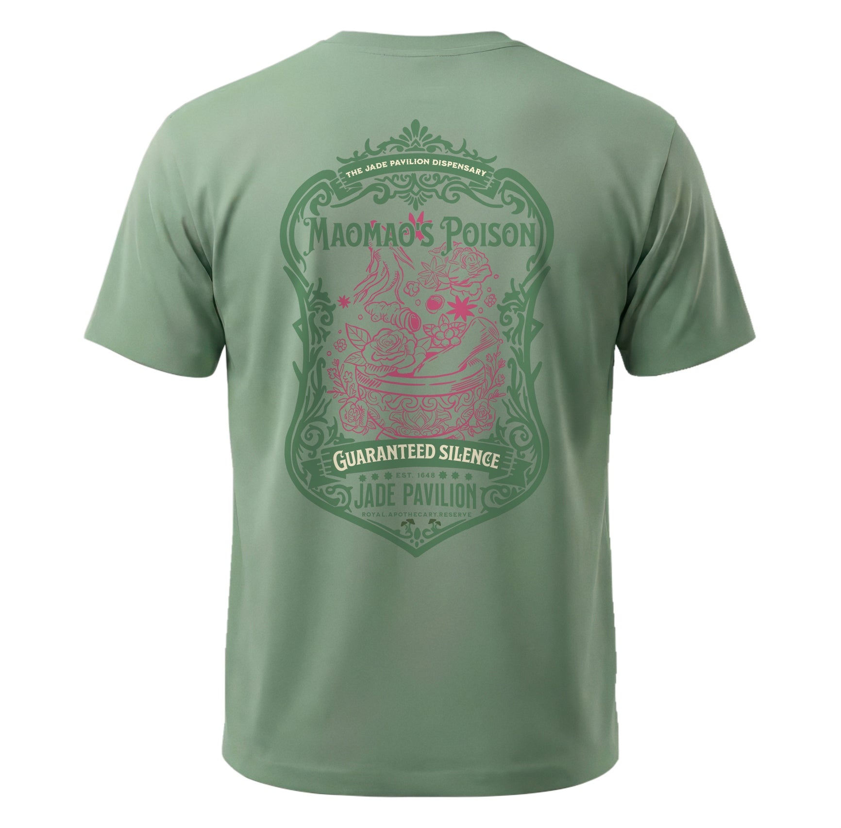 Maomao's Poison Botanical T-Shirt - Vintage Anime Herbology Tee