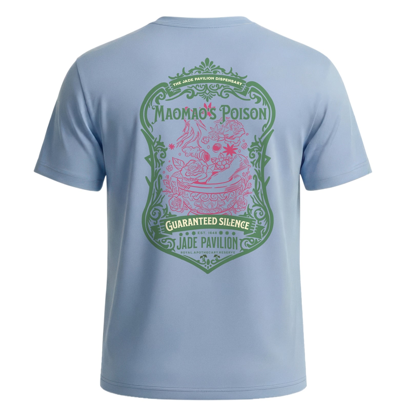 Maomao's Poison Botanical T-Shirt - Vintage Anime Herbology Tee