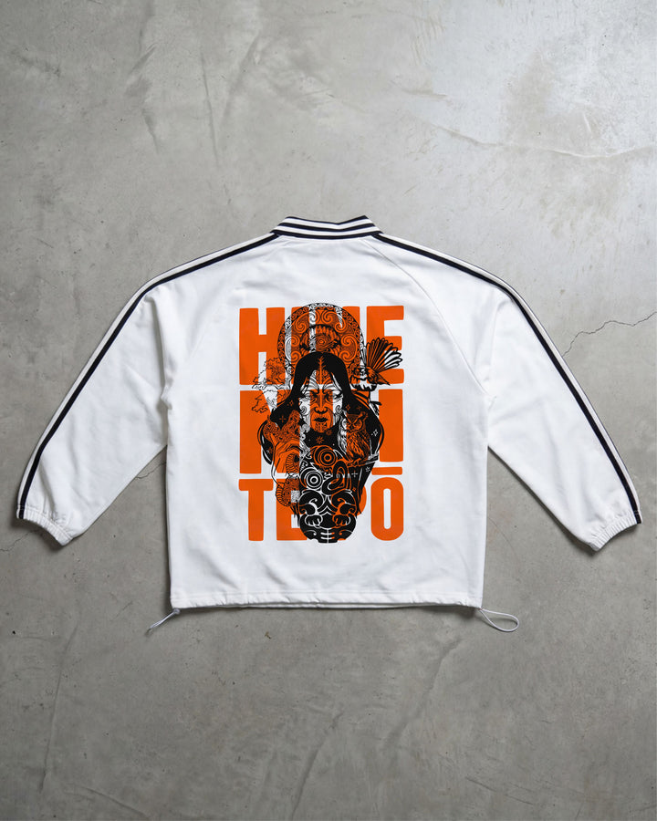 Te Pō, Te Otinga Striped Collar Sweatshirt
