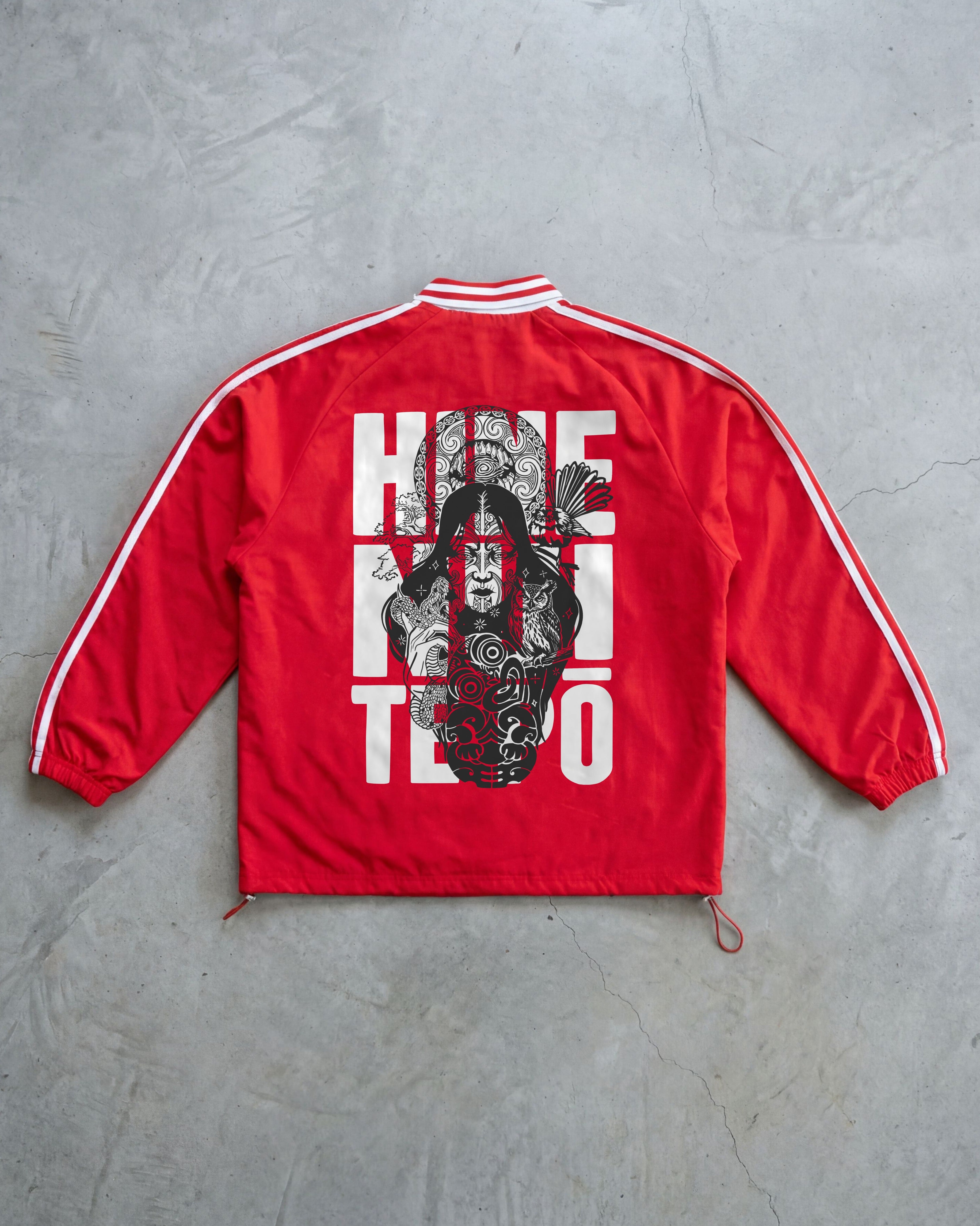 Te Pō, Te Otinga Striped Collar Sweatshirt