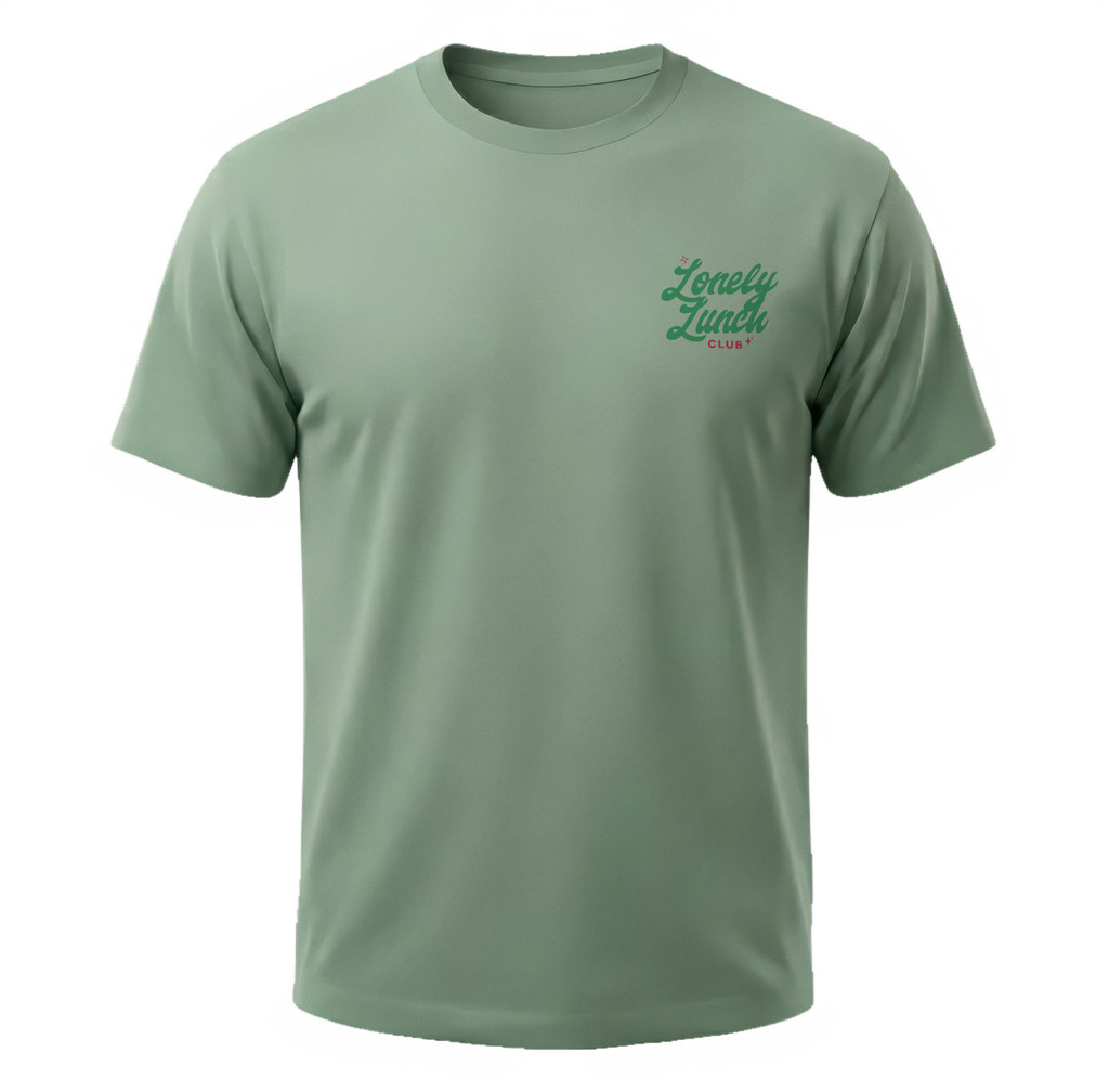 Lonely Lunch Club Tee | Retro Giyu Water Swordsman Diner Graphic | Comfort Colors®