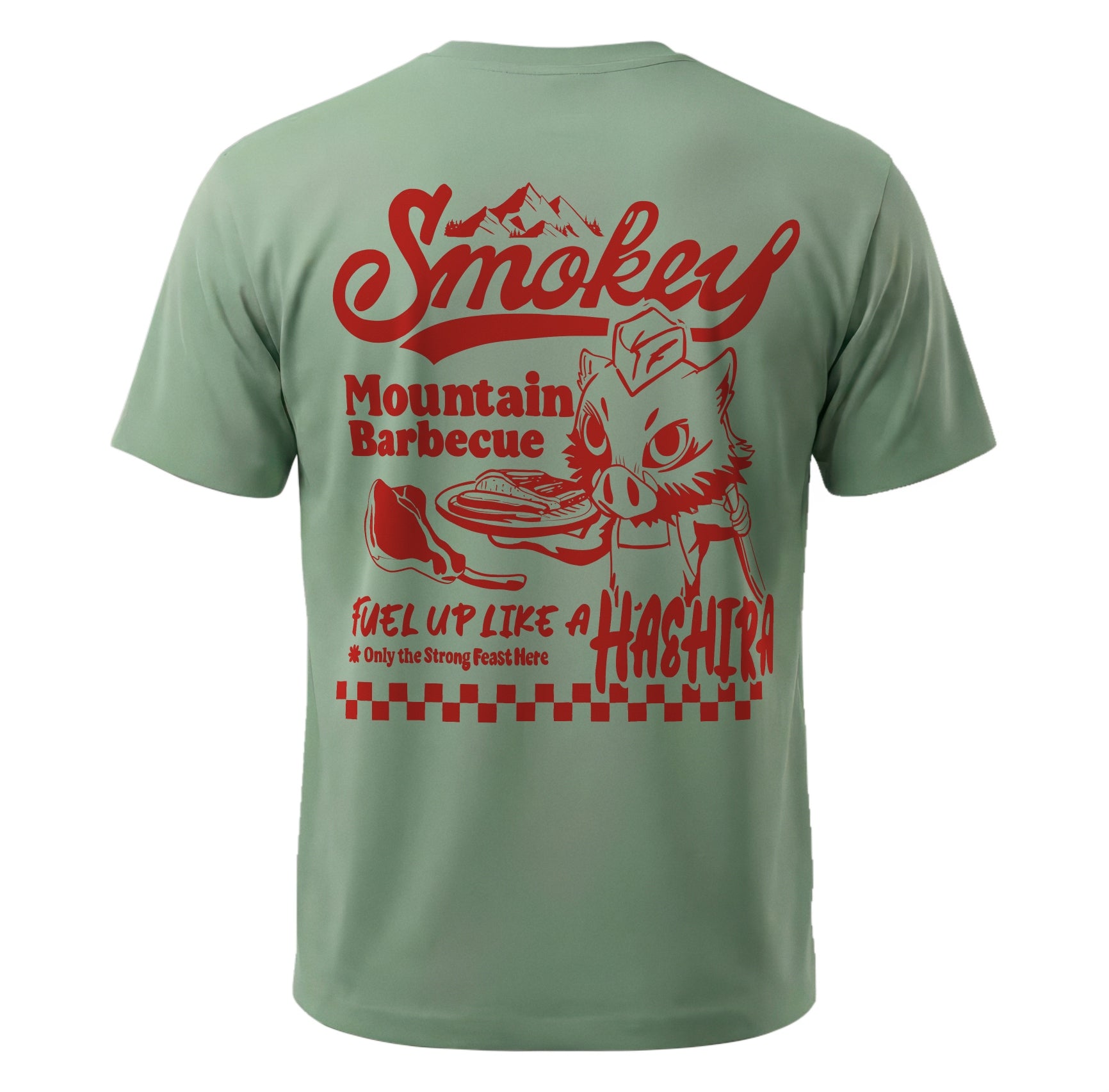 Inosuke 1960s Retro BBQ Shirt RED Edition