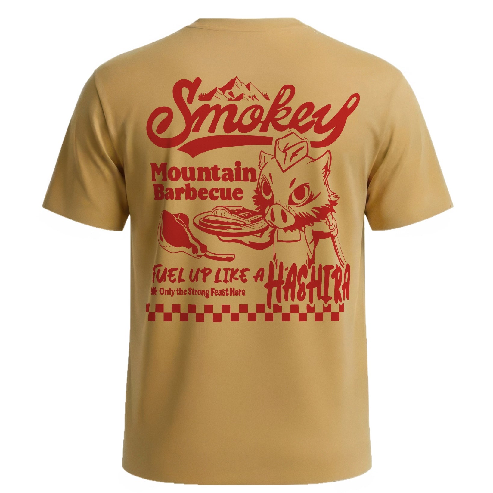 Inosuke 1960s Retro BBQ Shirt RED Edition