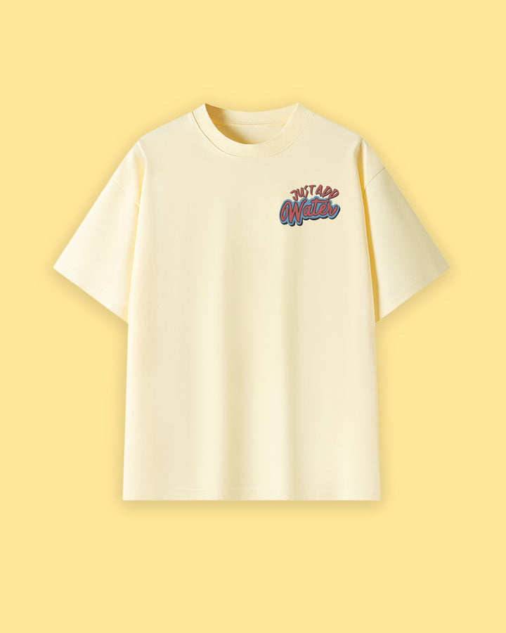 Just Add Water Oversized Drop Shoulder Premium Tee