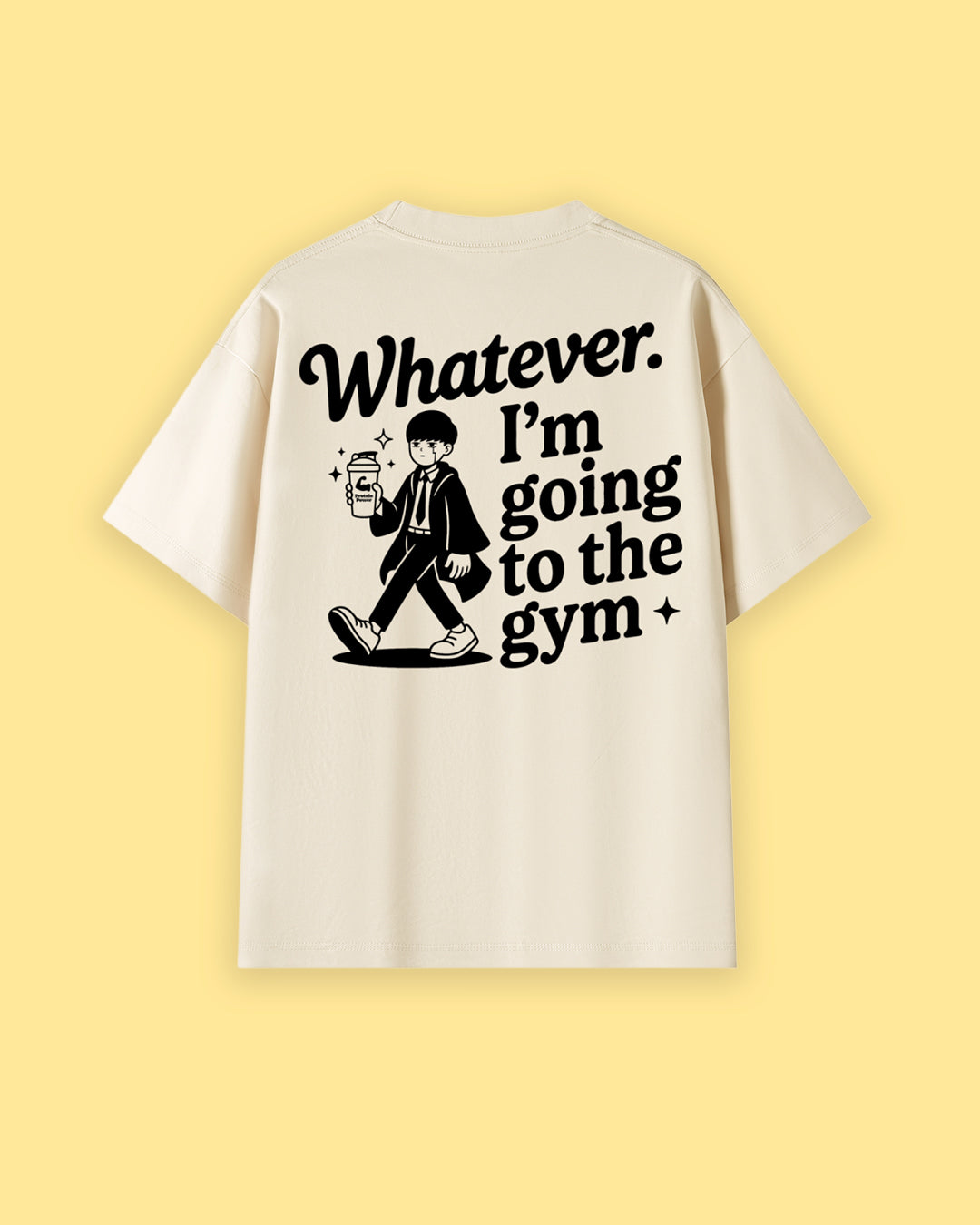 Mash Whatever Oversized Drop Shoulder Premium Tee