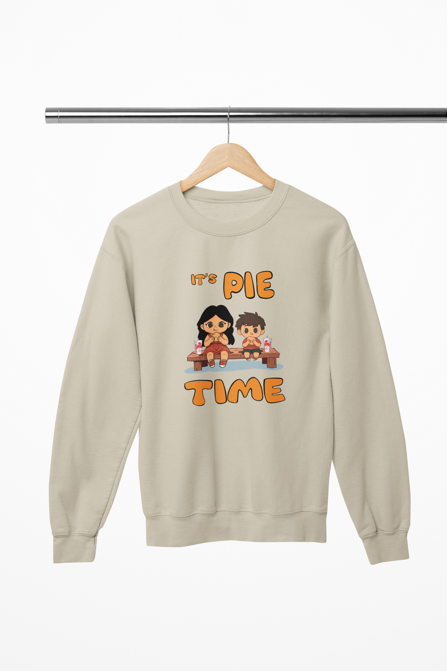 Its Pie Time - Sister & Brother - Sweatshirt