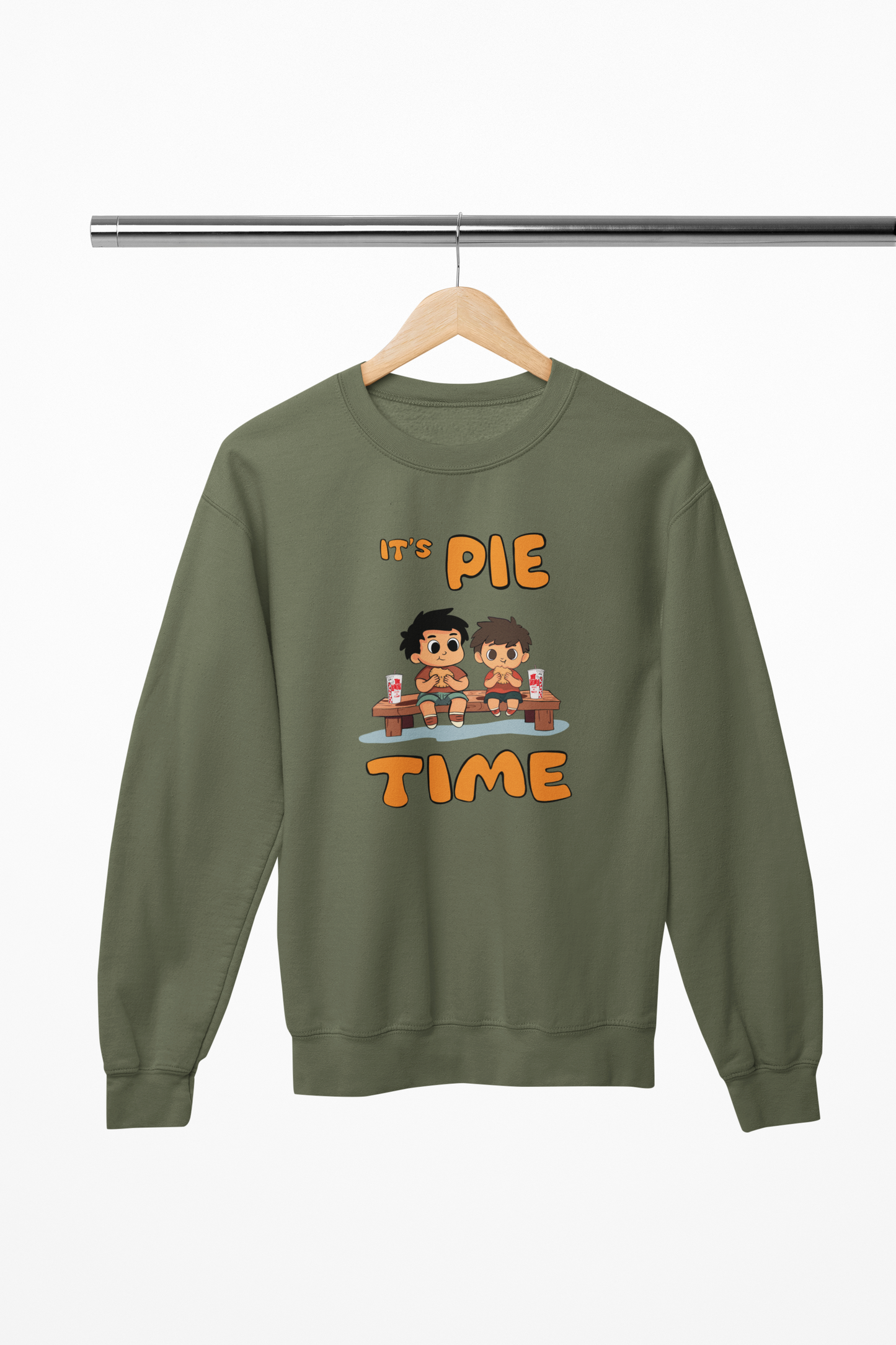 Its Pie Time - Brothers - Sweatshirt