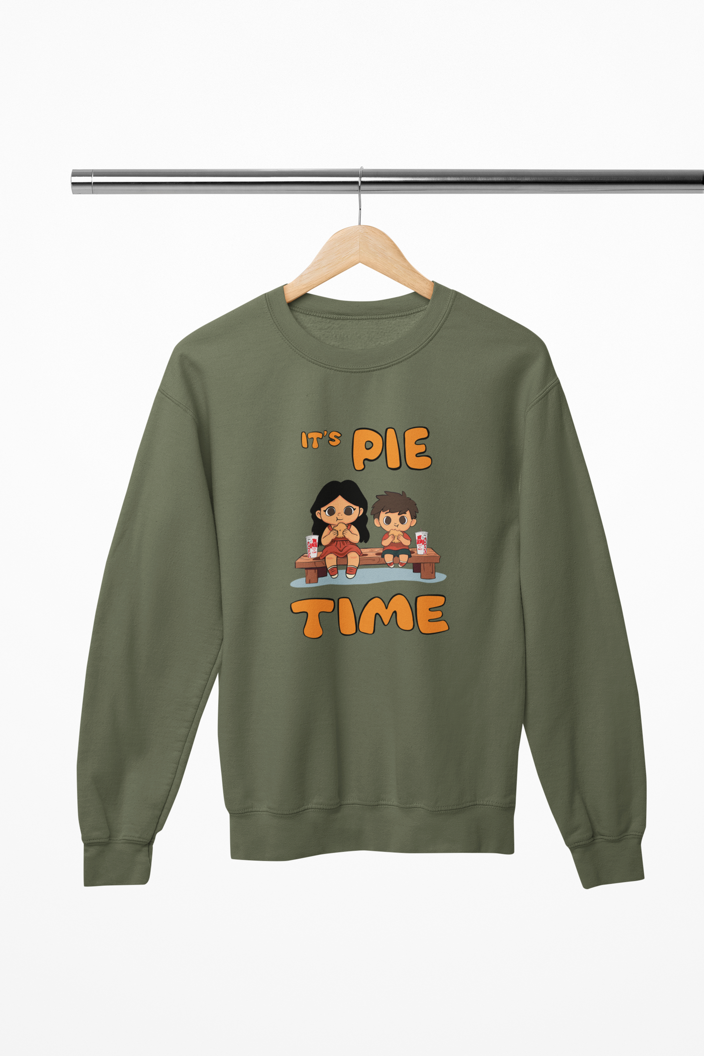 Its Pie Time - Sister & Brother - Sweatshirt