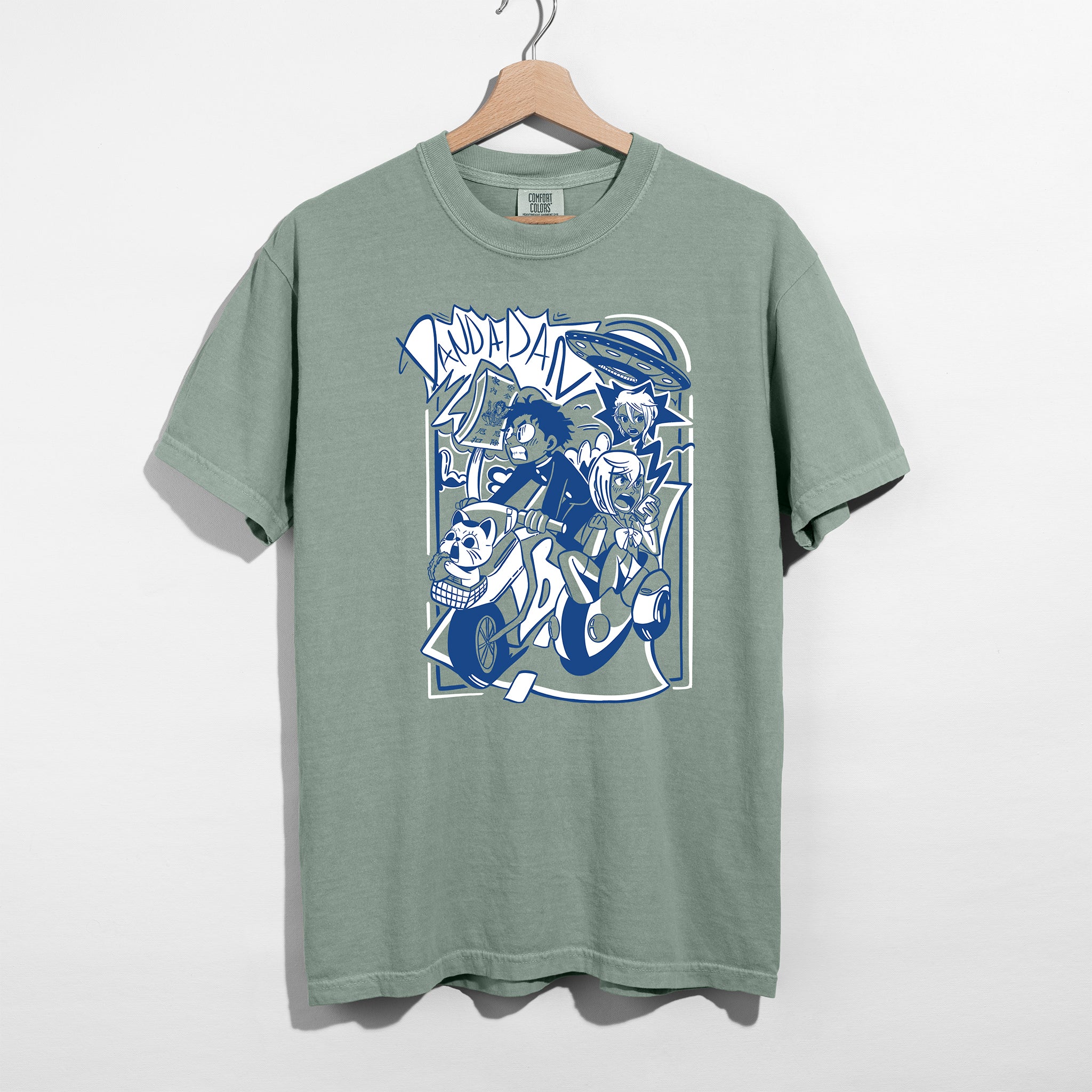 Okarun & Momo Adventure Shirt - Blue Edition