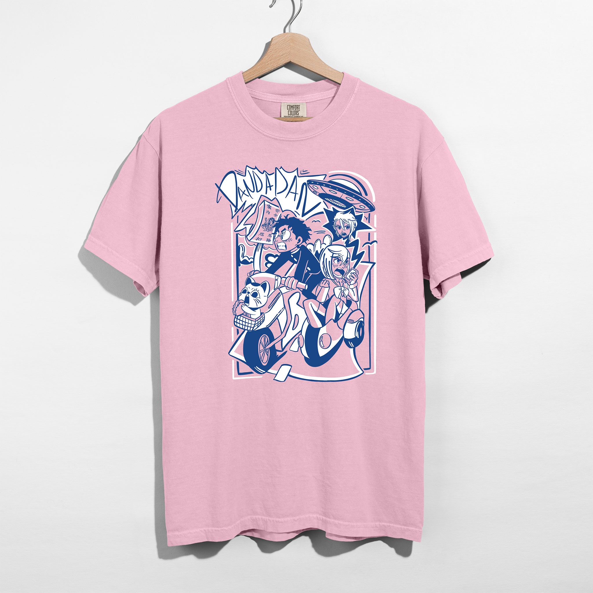 Okarun & Momo Adventure Shirt - Blue Edition