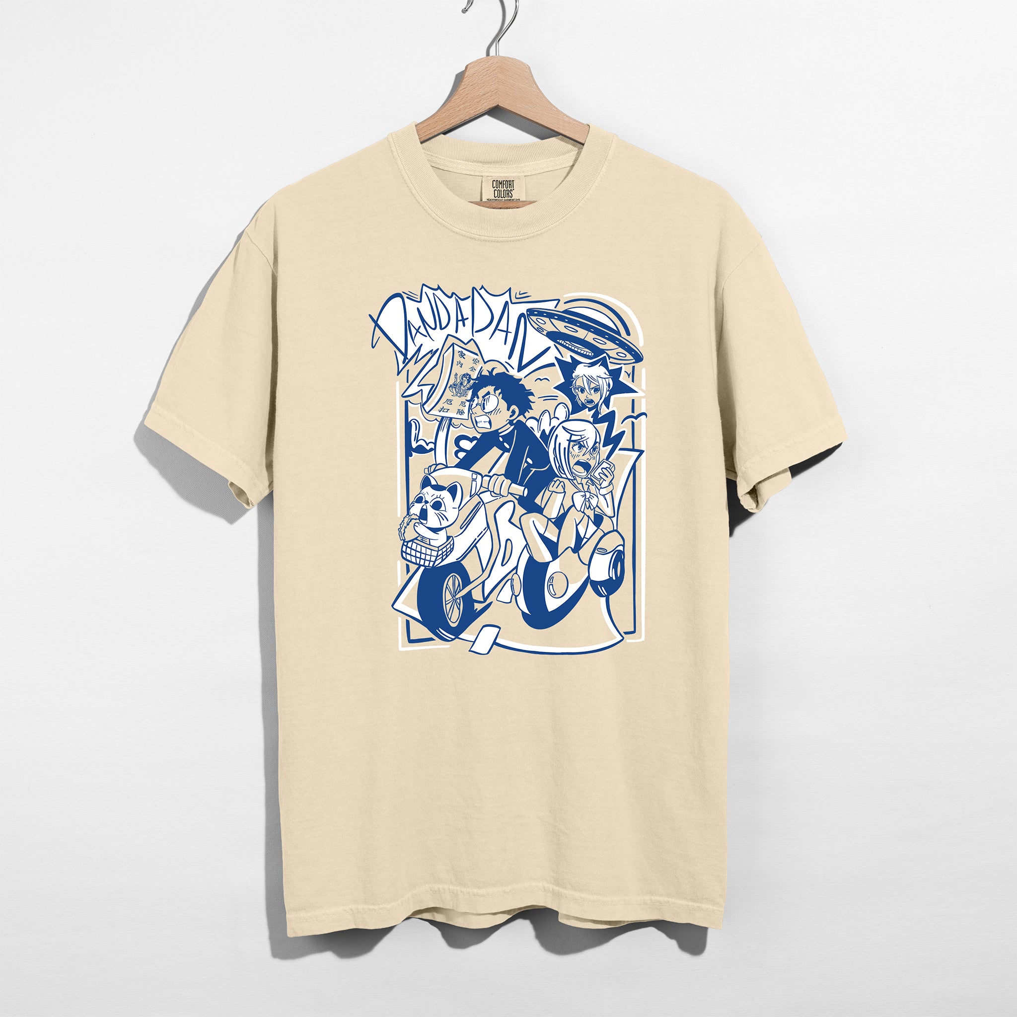 Okarun & Momo Adventure Shirt - Blue Edition