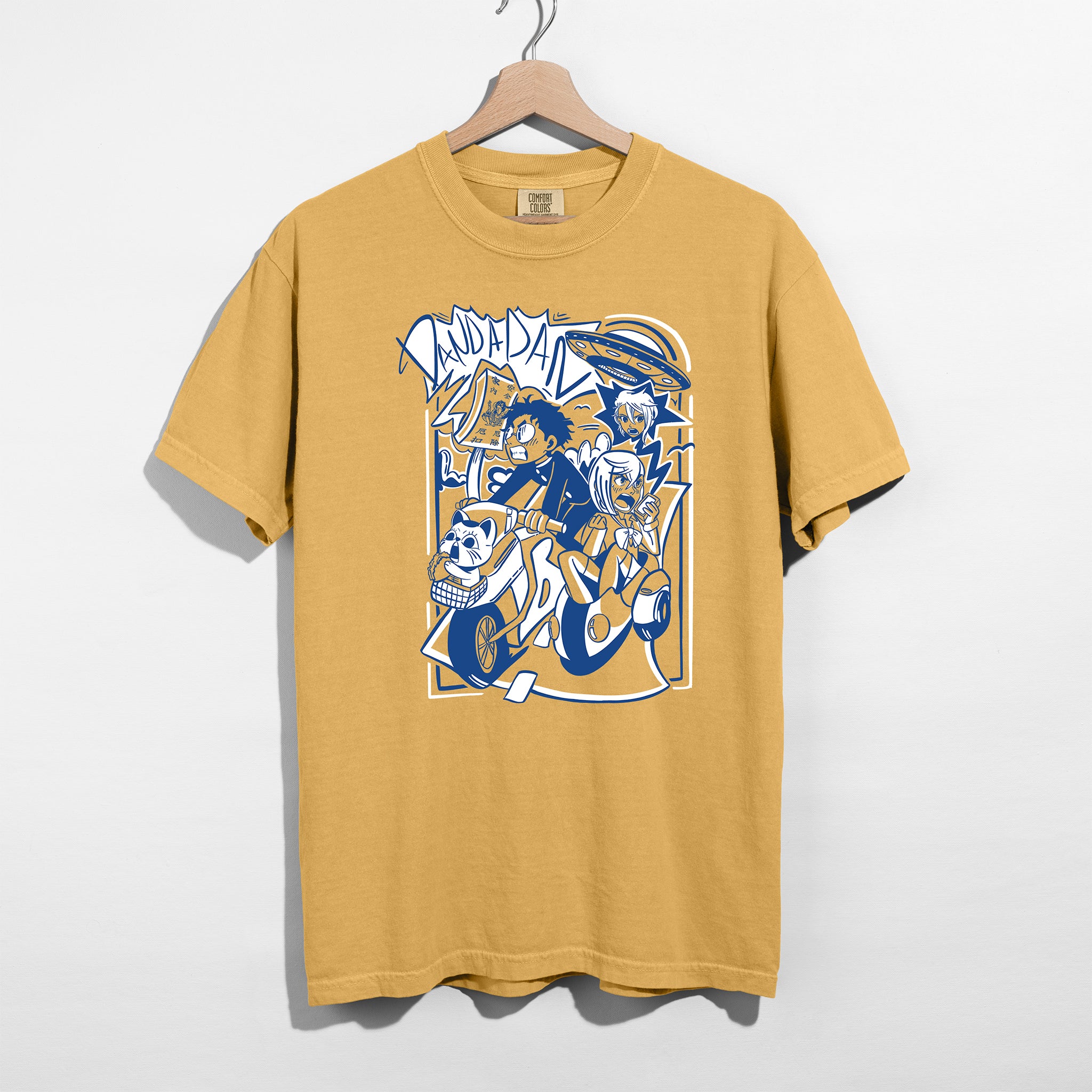 Okarun & Momo Adventure Shirt - Blue Edition