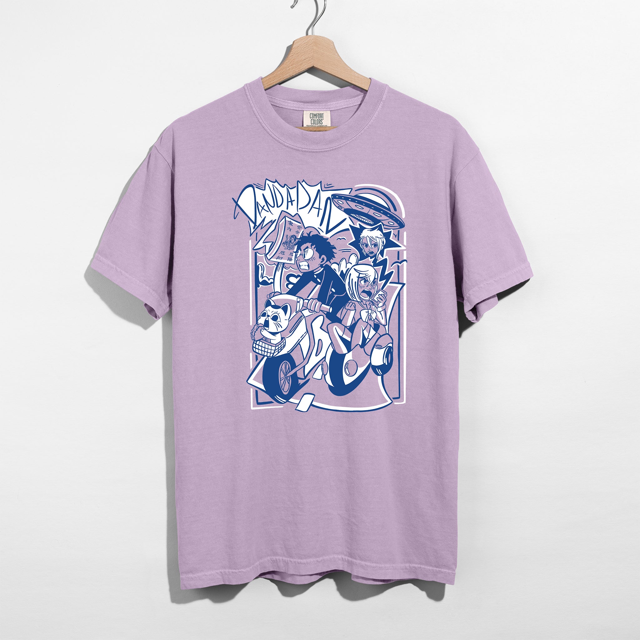 Okarun & Momo Adventure Shirt - Blue Edition