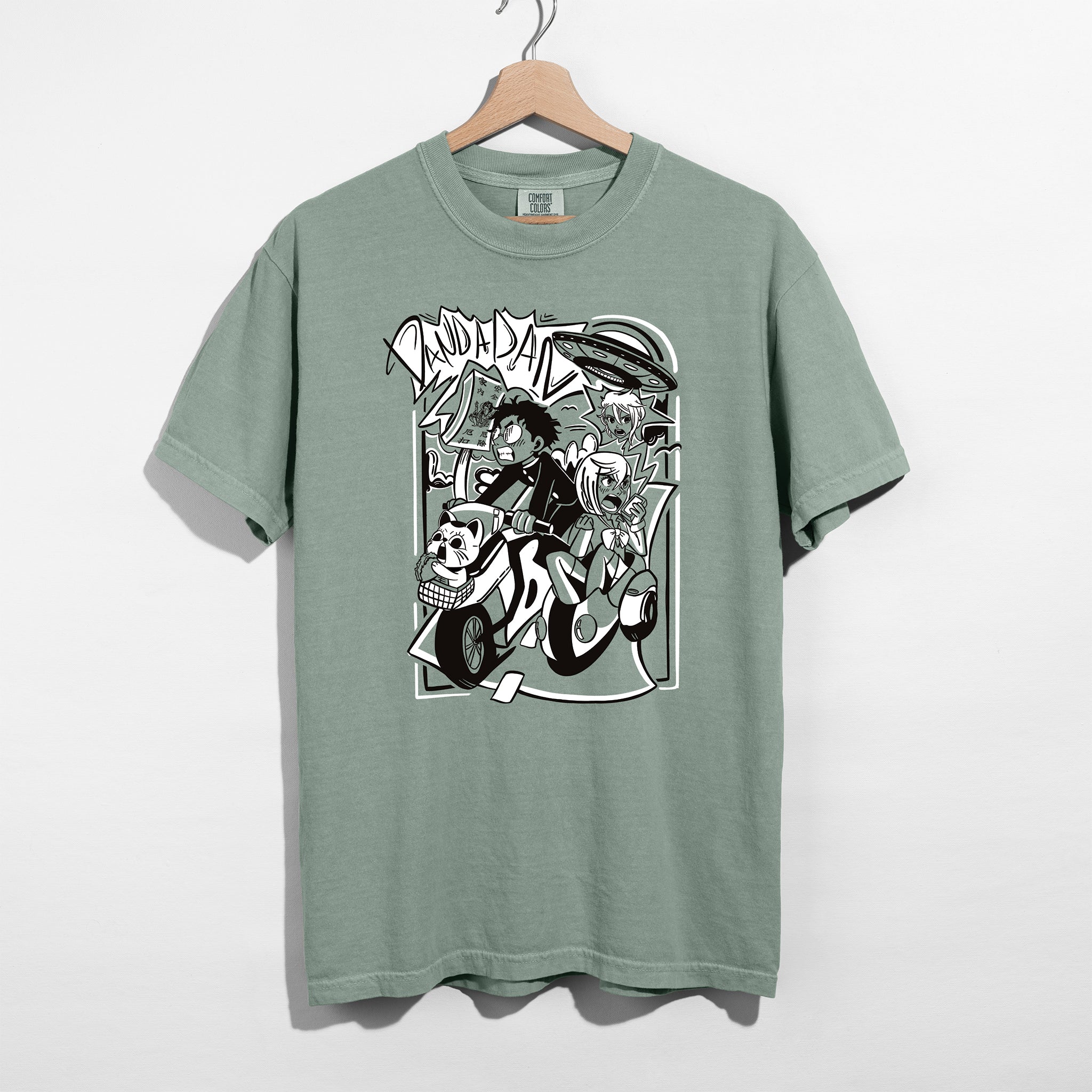 Okarun & Momo Adventure Shirt - Black Edition