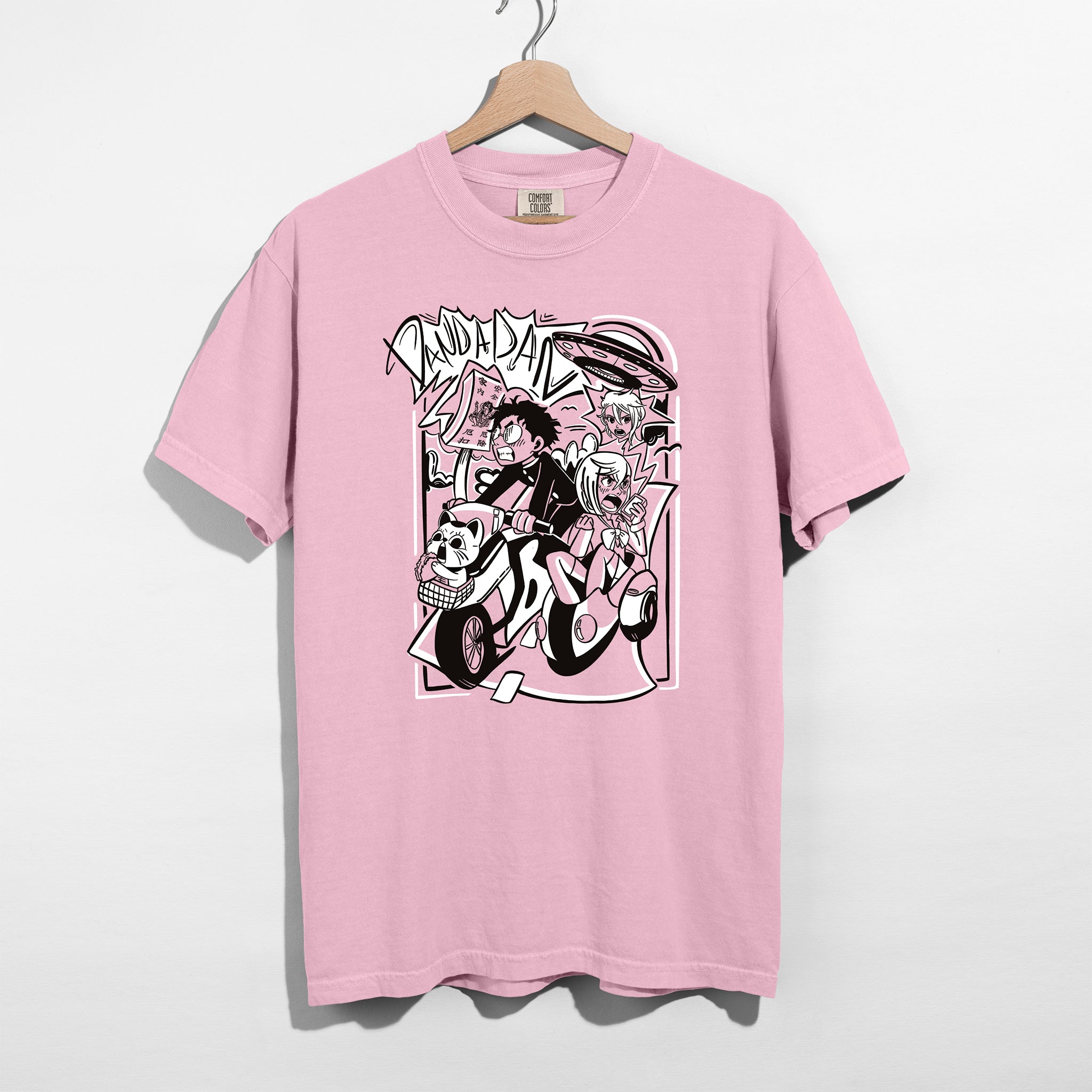 Okarun & Momo Adventure Shirt - Black Edition