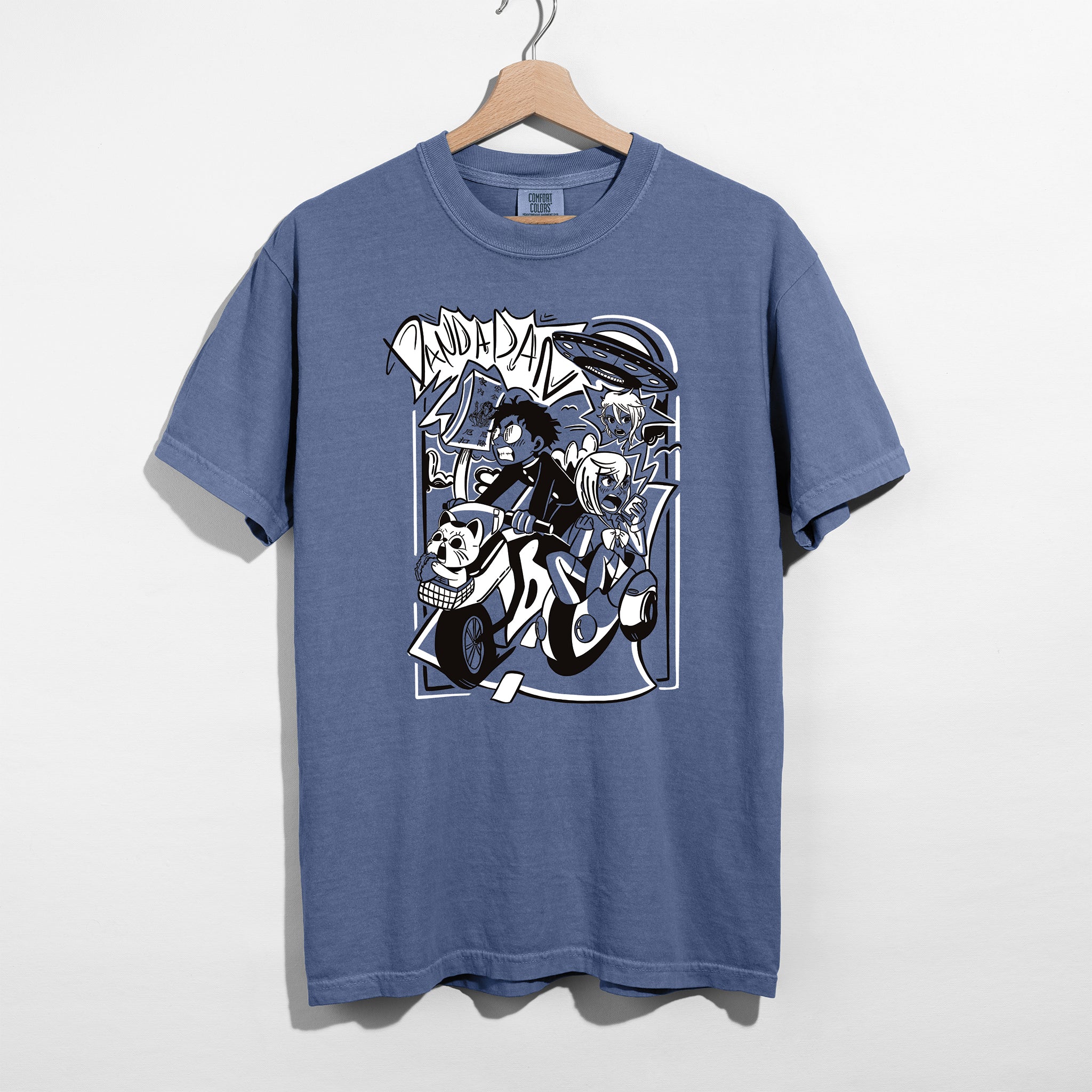 Okarun & Momo Adventure Shirt - Black Edition