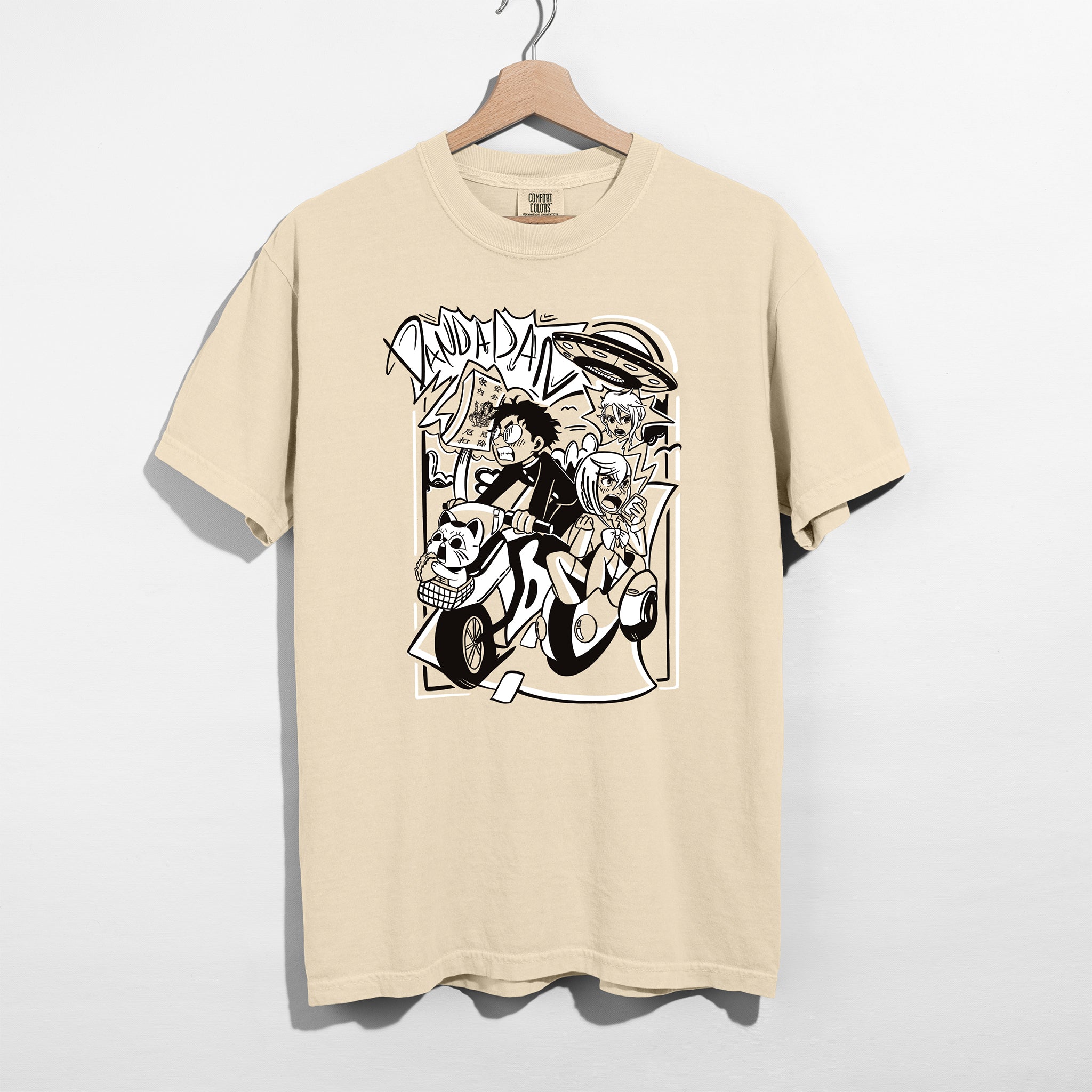 Okarun & Momo Adventure Shirt - Black Edition