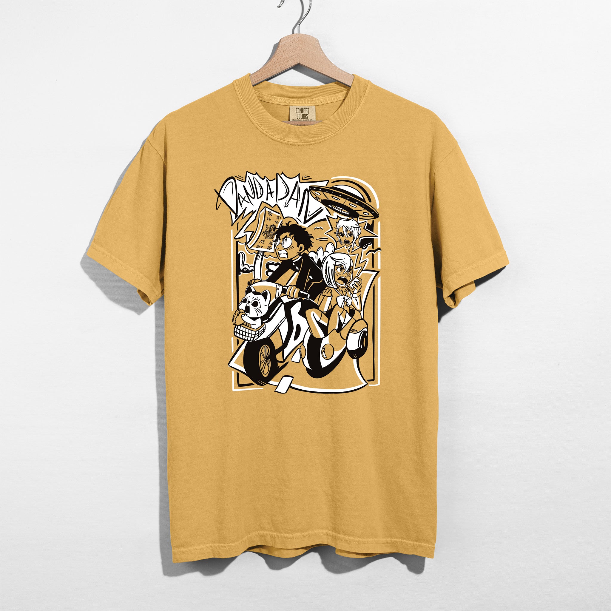 Okarun & Momo Adventure Shirt - Black Edition