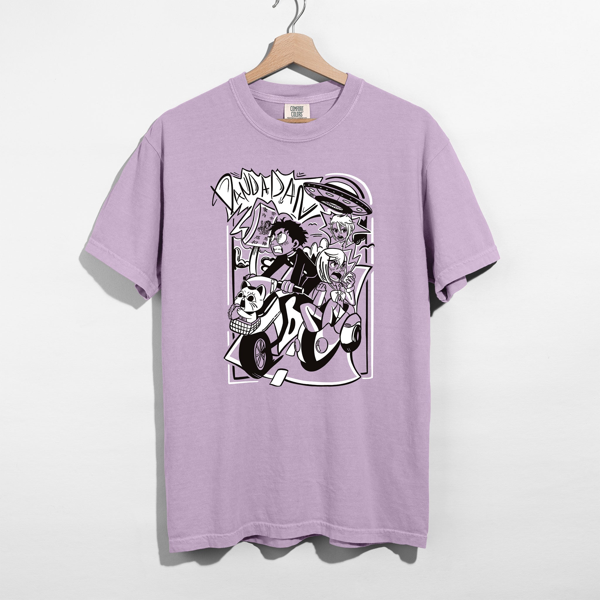 Okarun & Momo Adventure Shirt - Black Edition