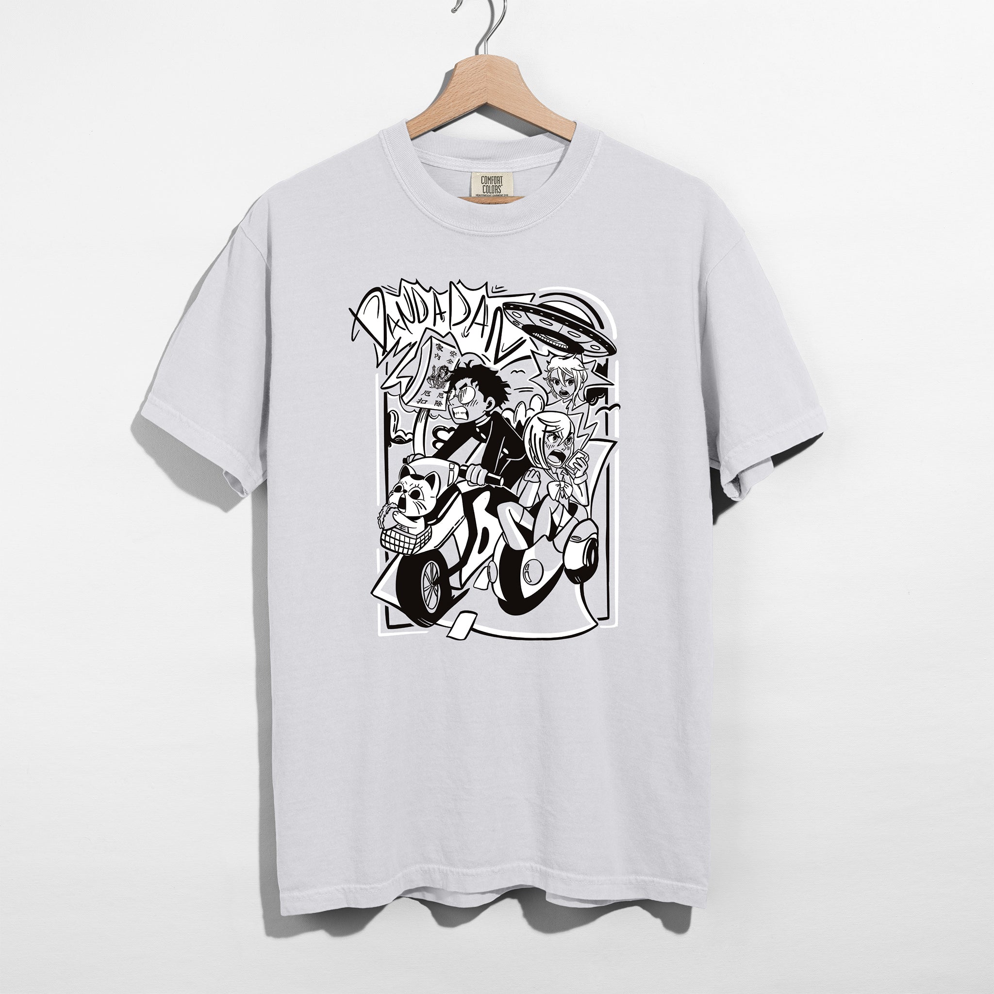 Okarun & Momo Adventure Shirt - Black Edition