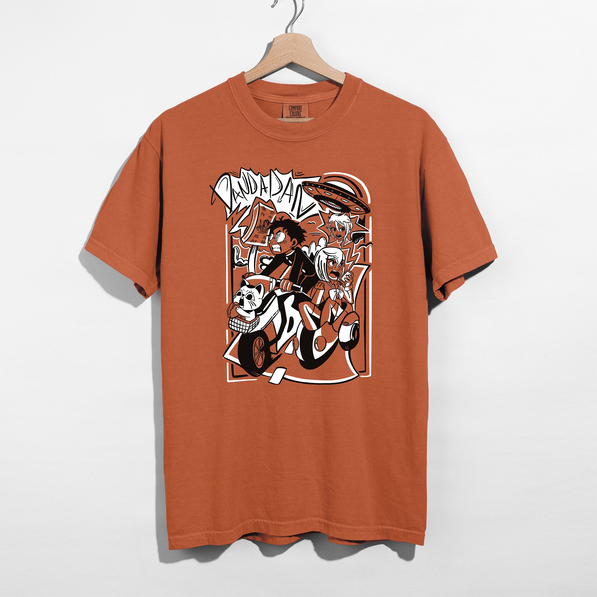 Okarun & Momo Adventure Shirt - Black Edition