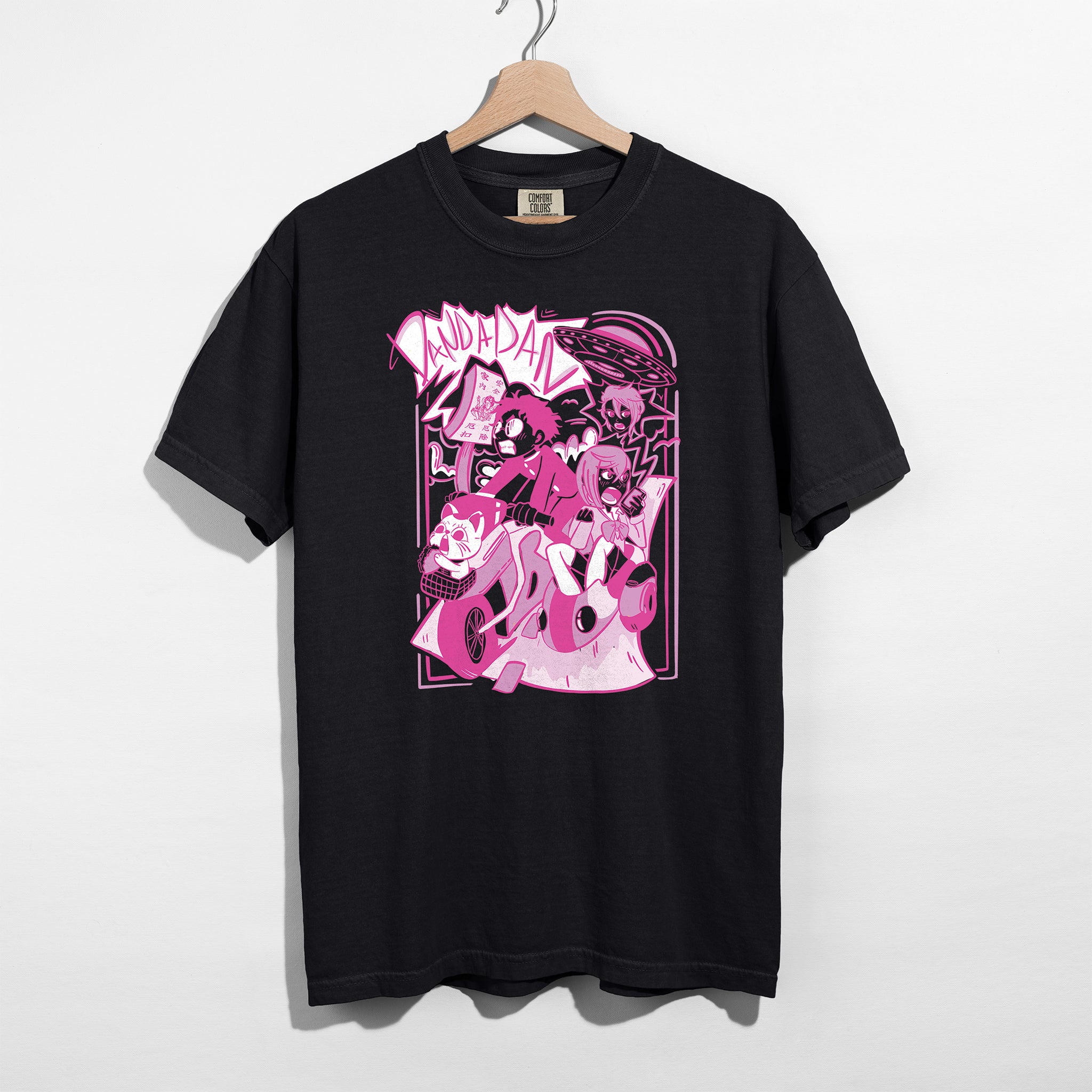 Okarun & Momo Adventure Shirt - Pink Edition